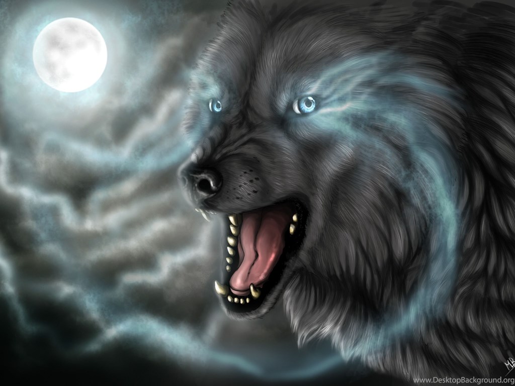 Anime Wolf Art Wallpapers