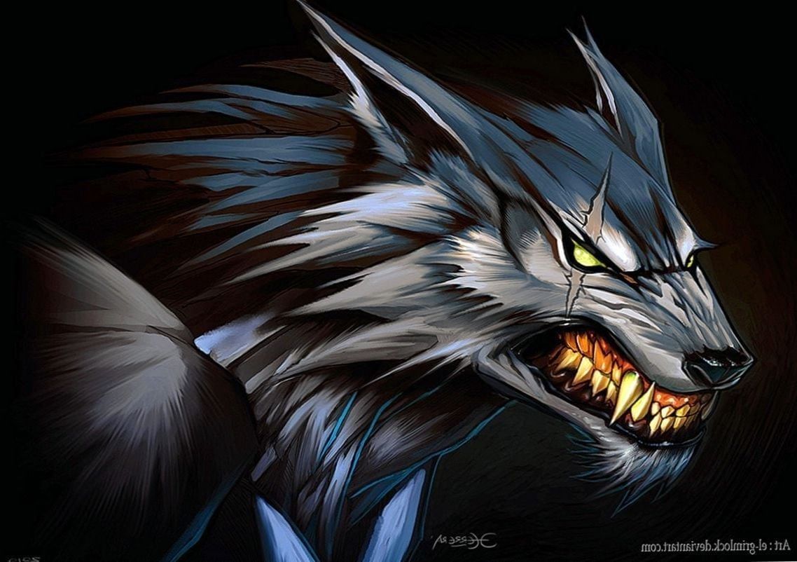 Anime Wolf Art Wallpapers