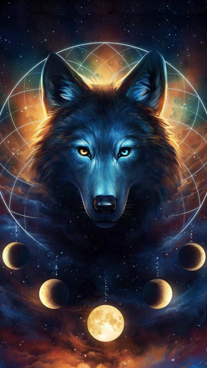 Anime Wolf Black Wallpapers