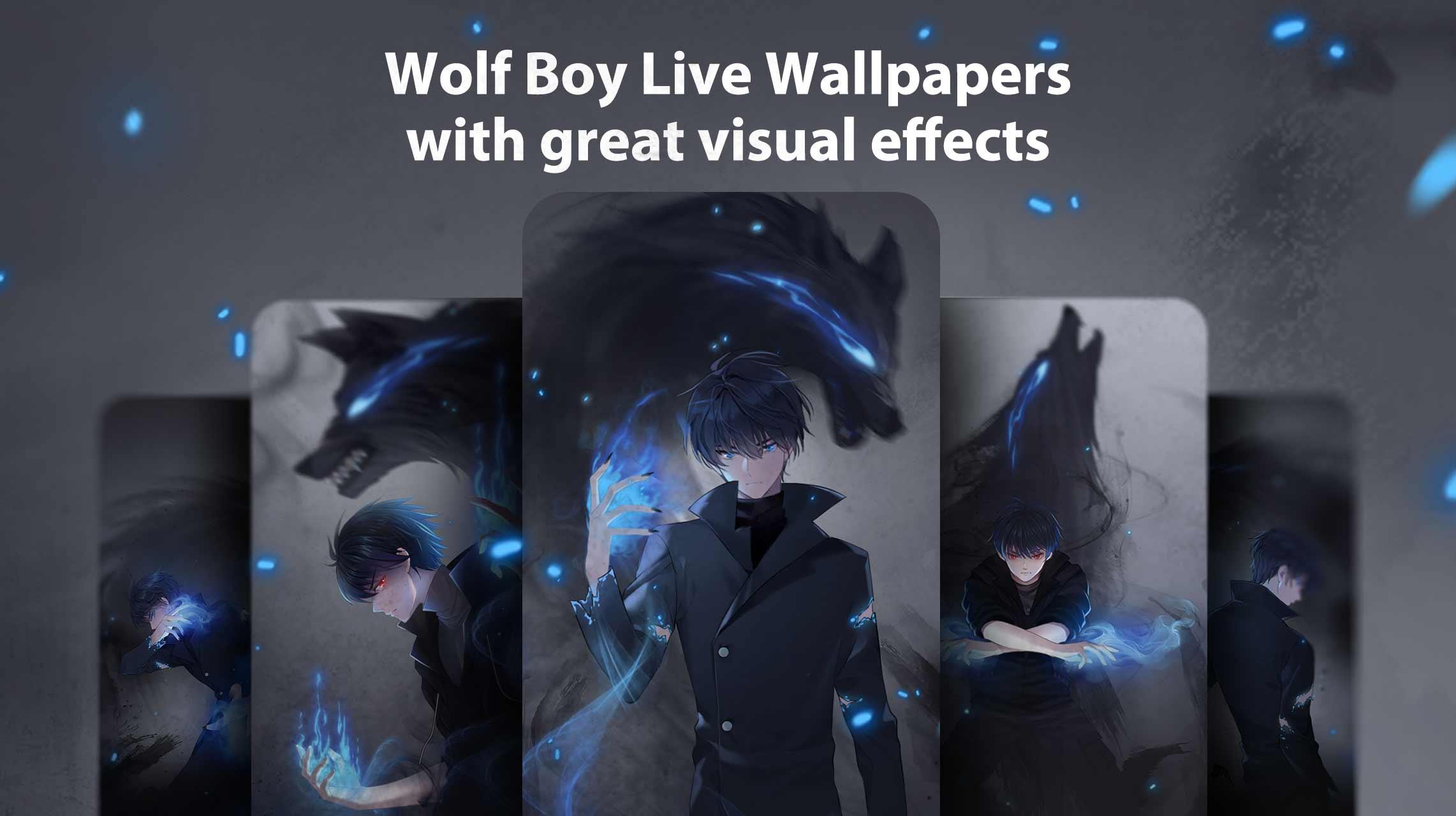 Anime Wolf Boy Wallpapers