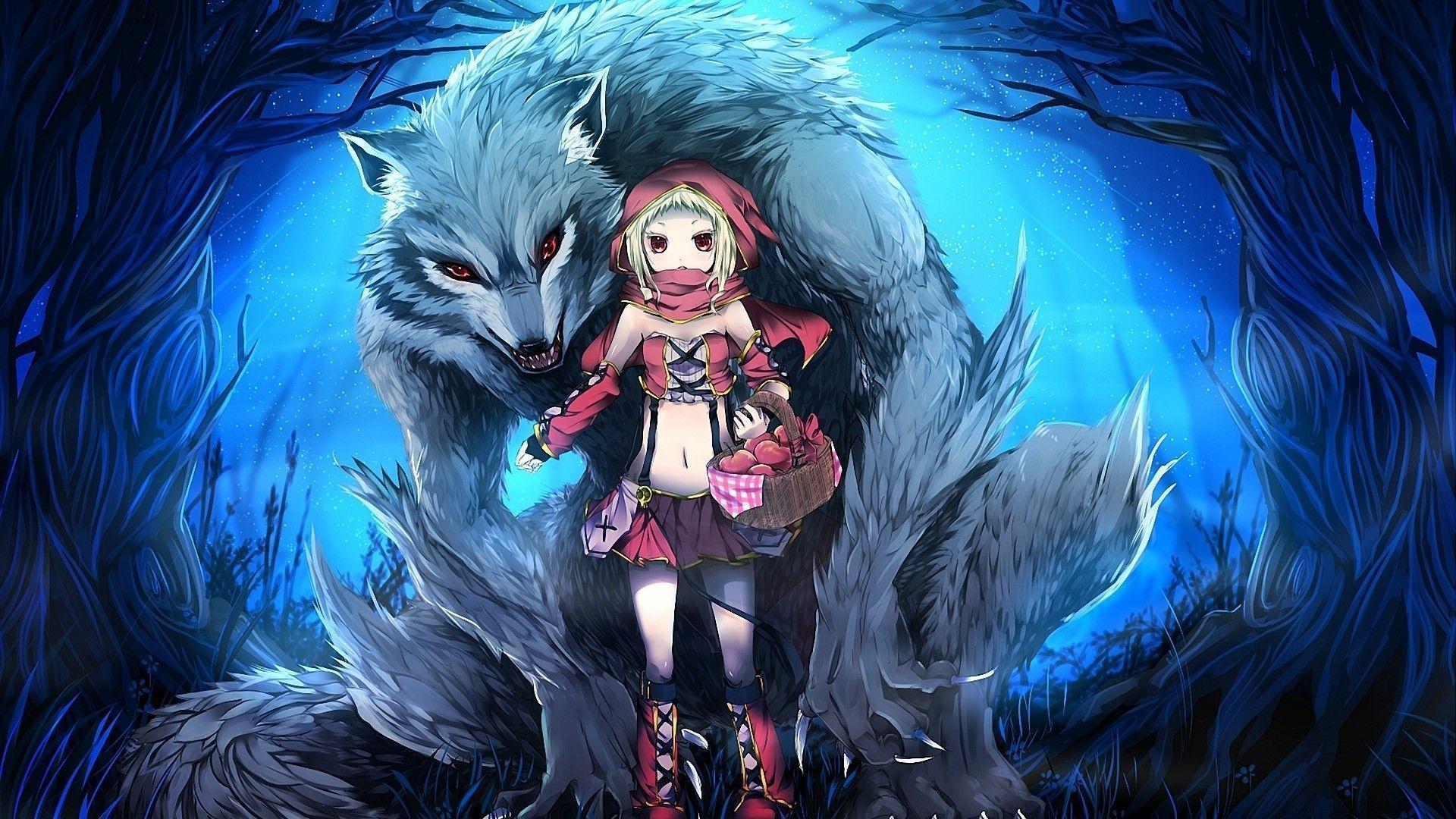 Anime Wolf Girl Wallpapers