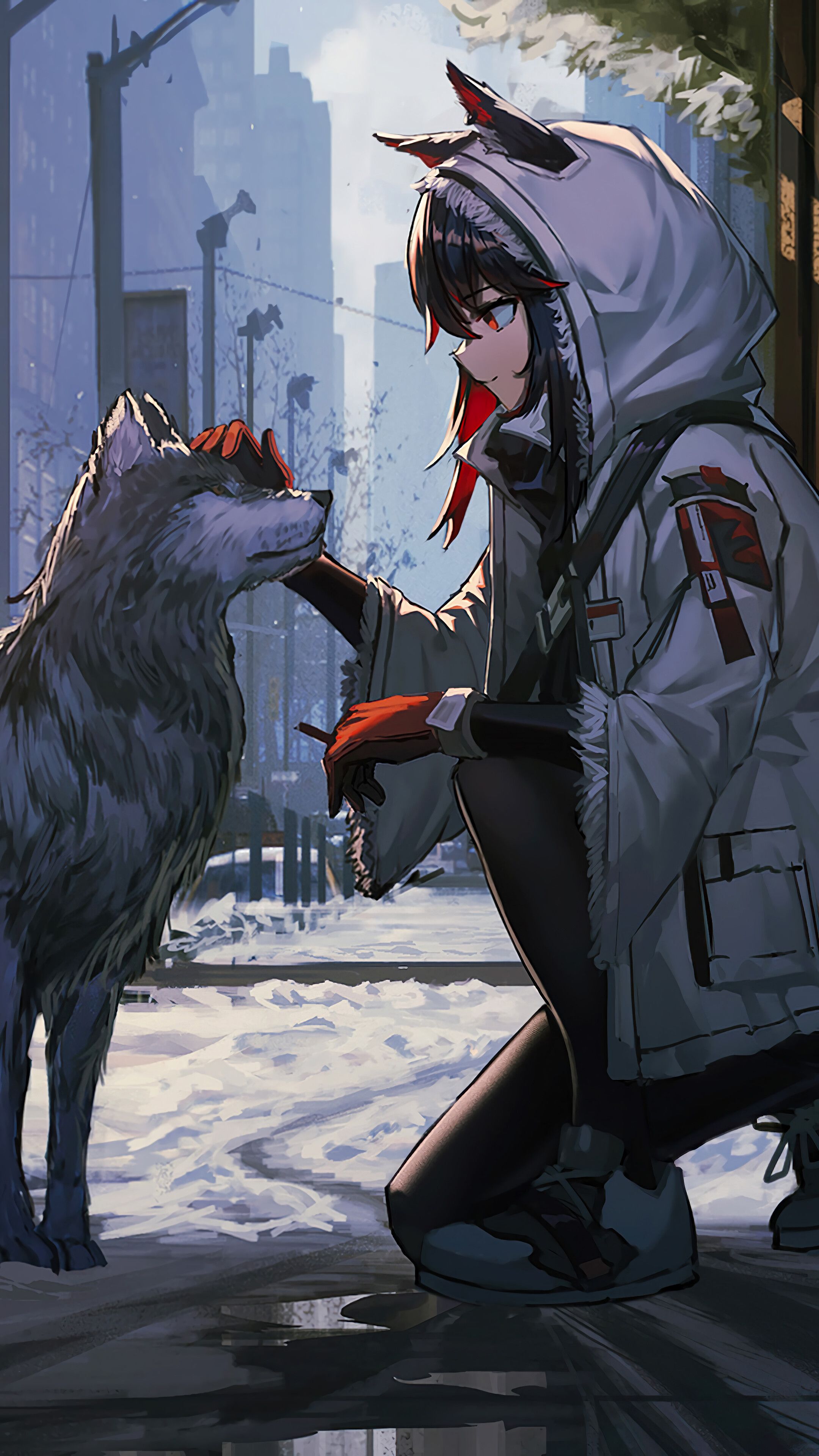 Anime Wolf Girl Wallpapers