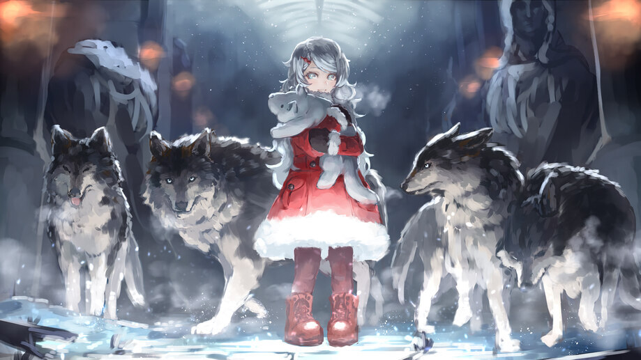 Anime Wolf Girl Wallpapers