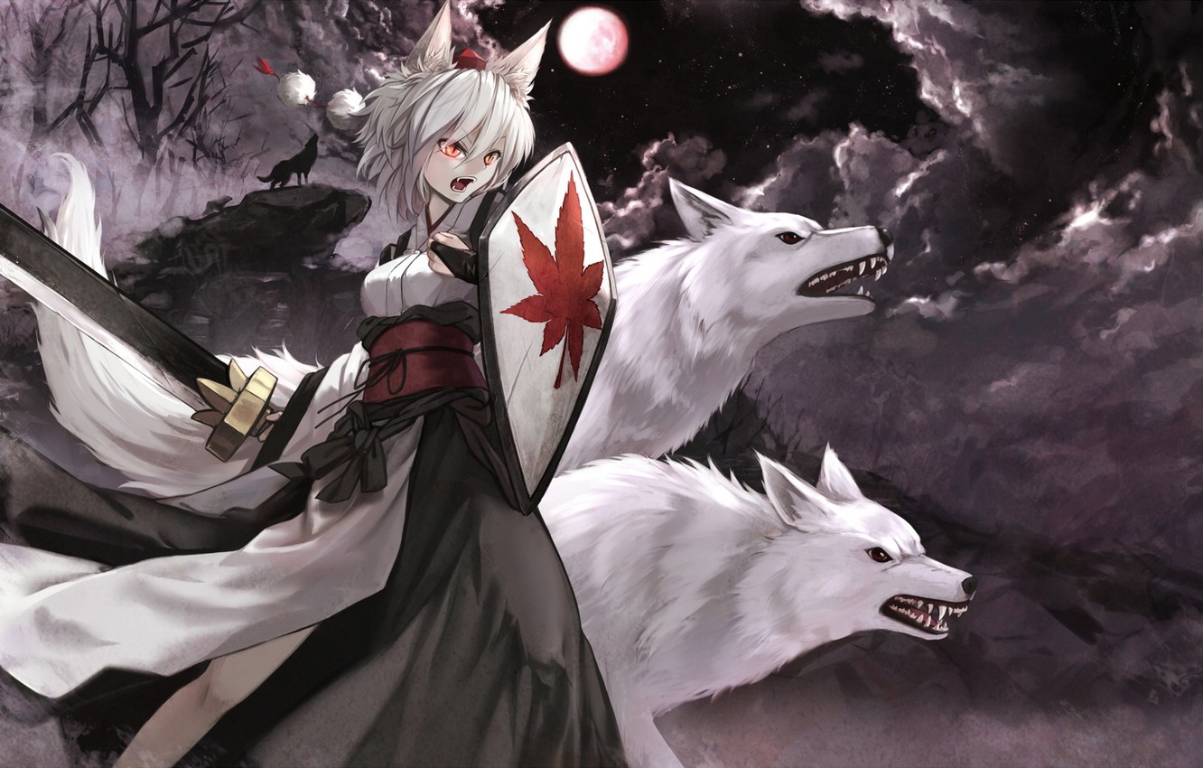 Anime Wolf Girl Wallpapers