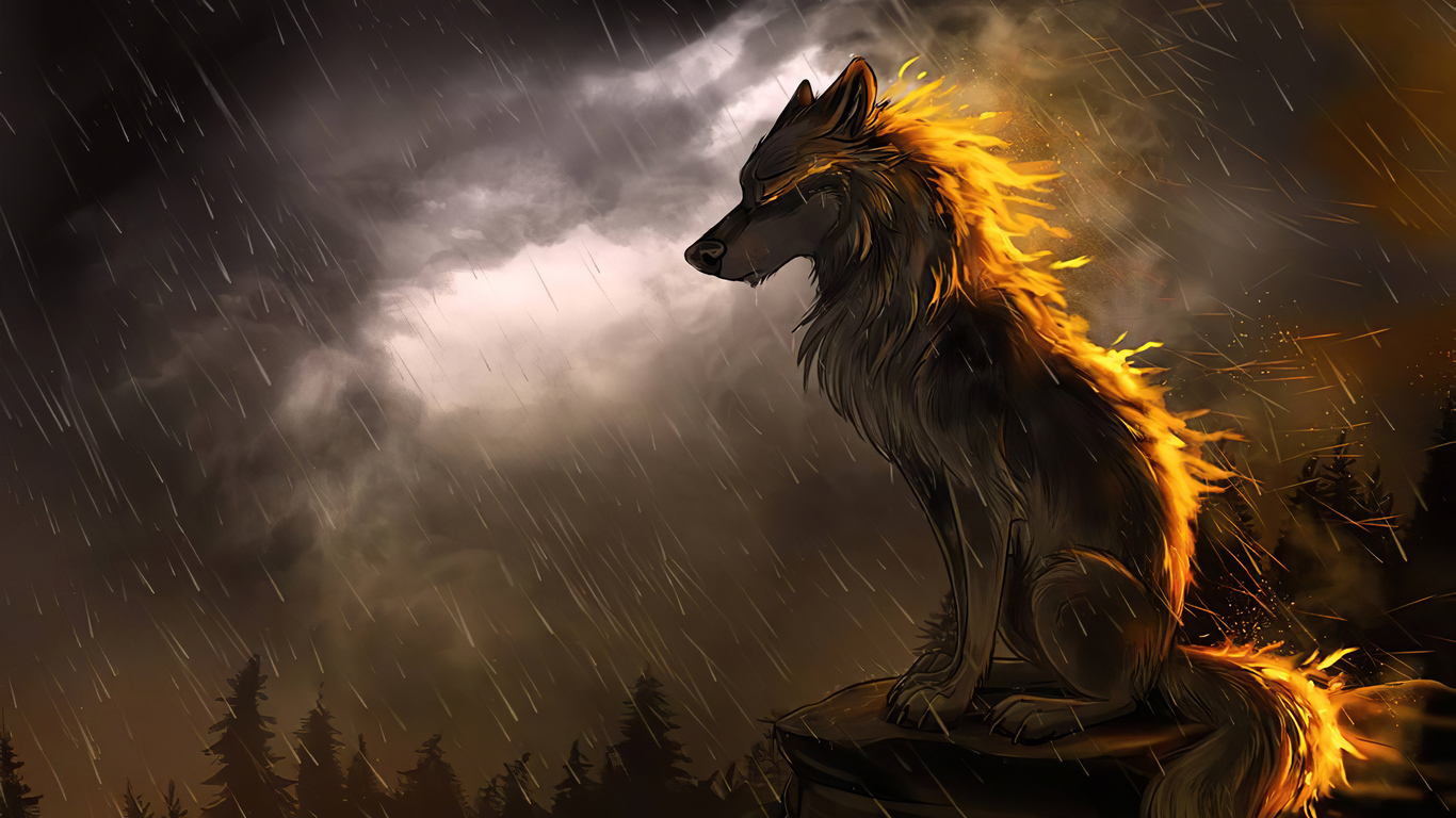 Anime Wolves Wallpapers