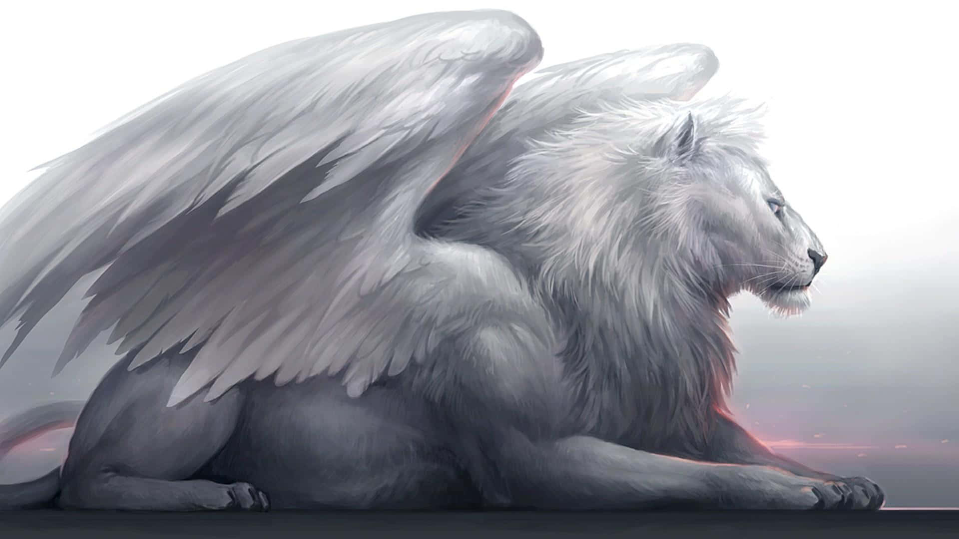 Anime Wolves With Wings Wallpapers