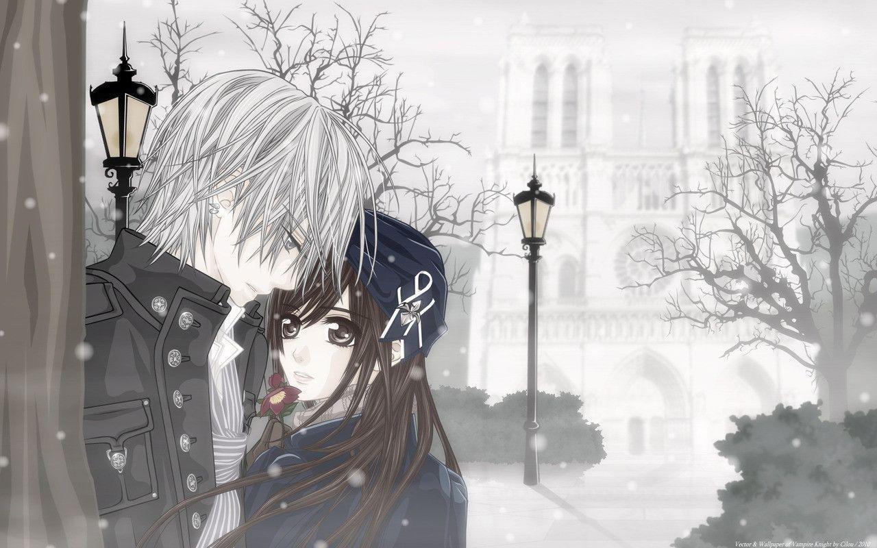 Anime Xmas Couples Wallpapers