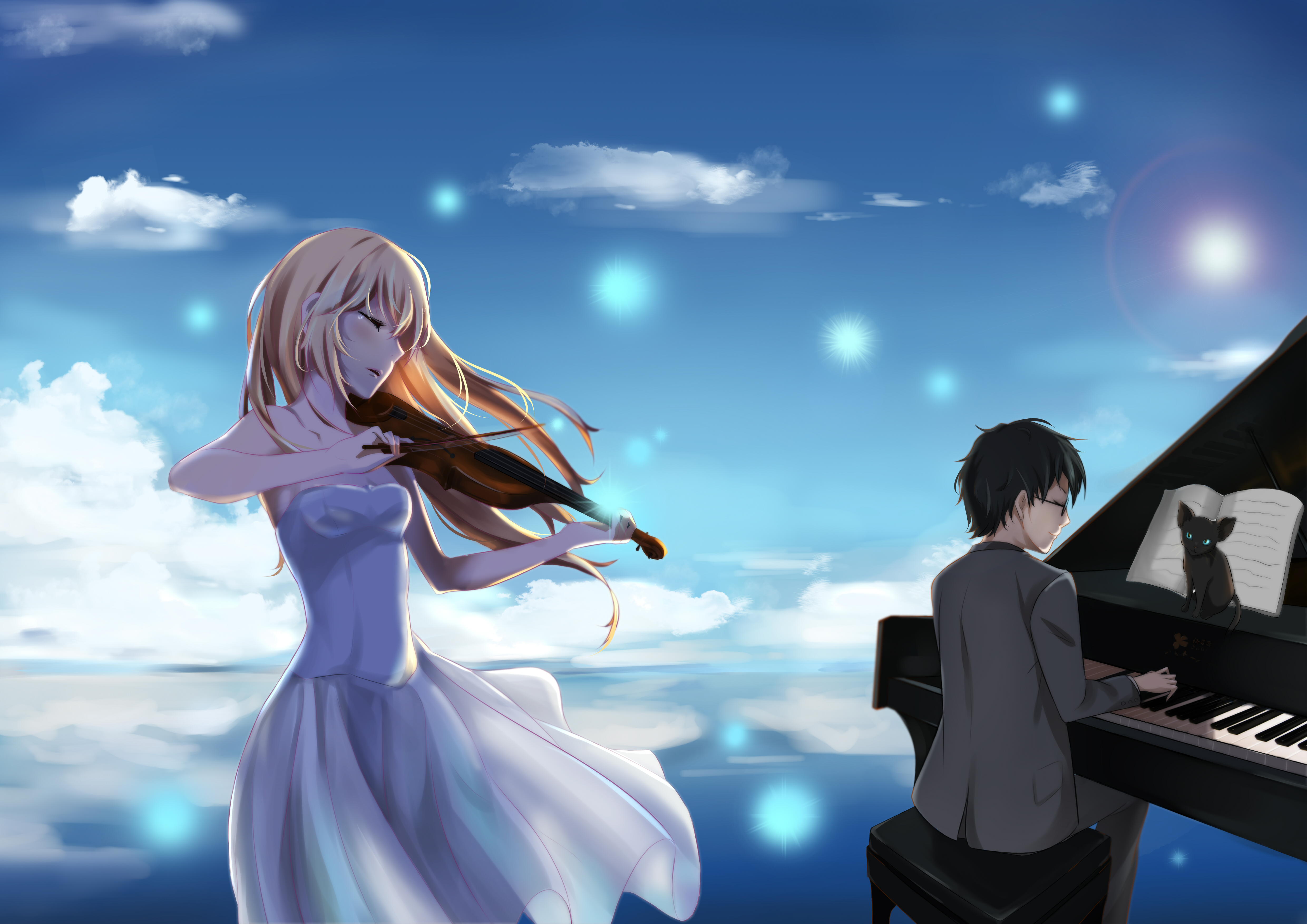 Anime Your Lie In April Wallpapers