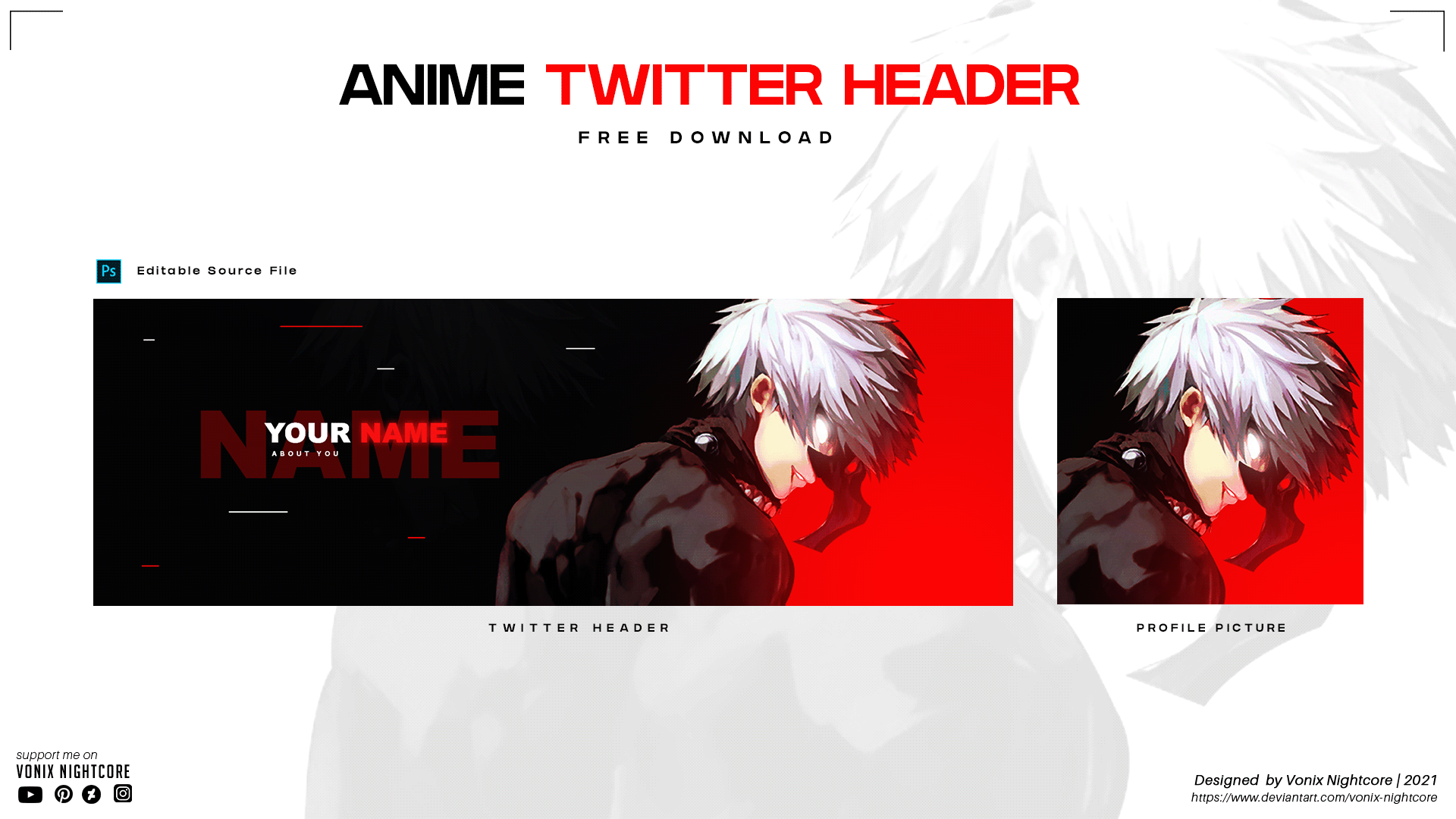 Anime Youtube Banner Wallpapers