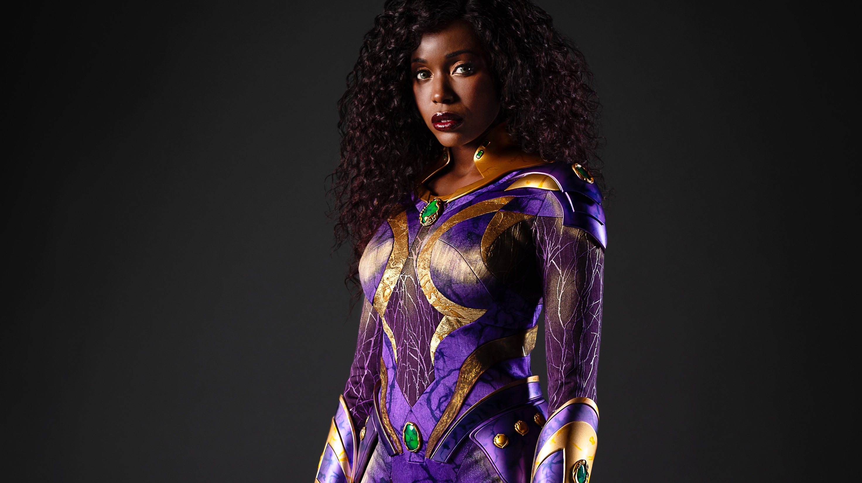 Anna Diop As Starfire Wallpapers