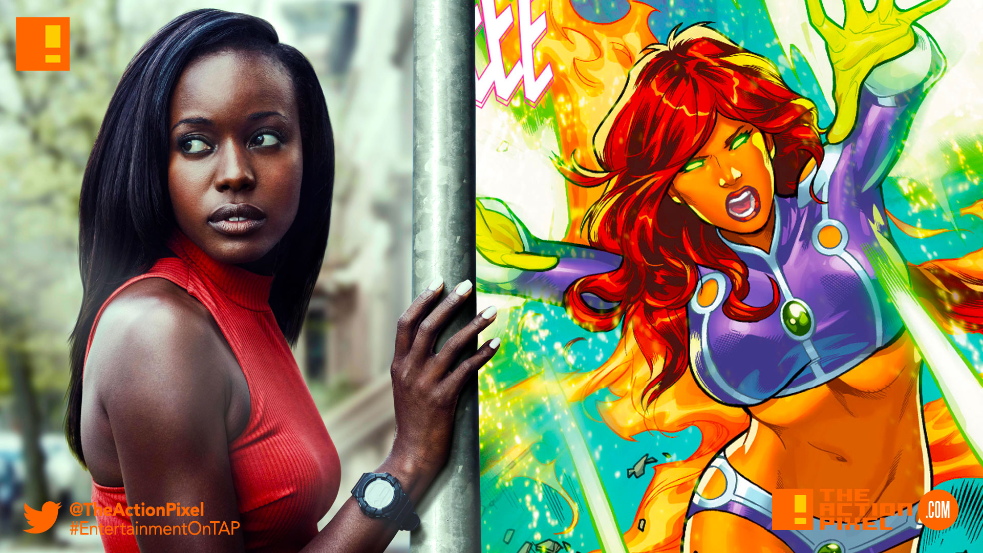 Anna Diop As Starfire Wallpapers