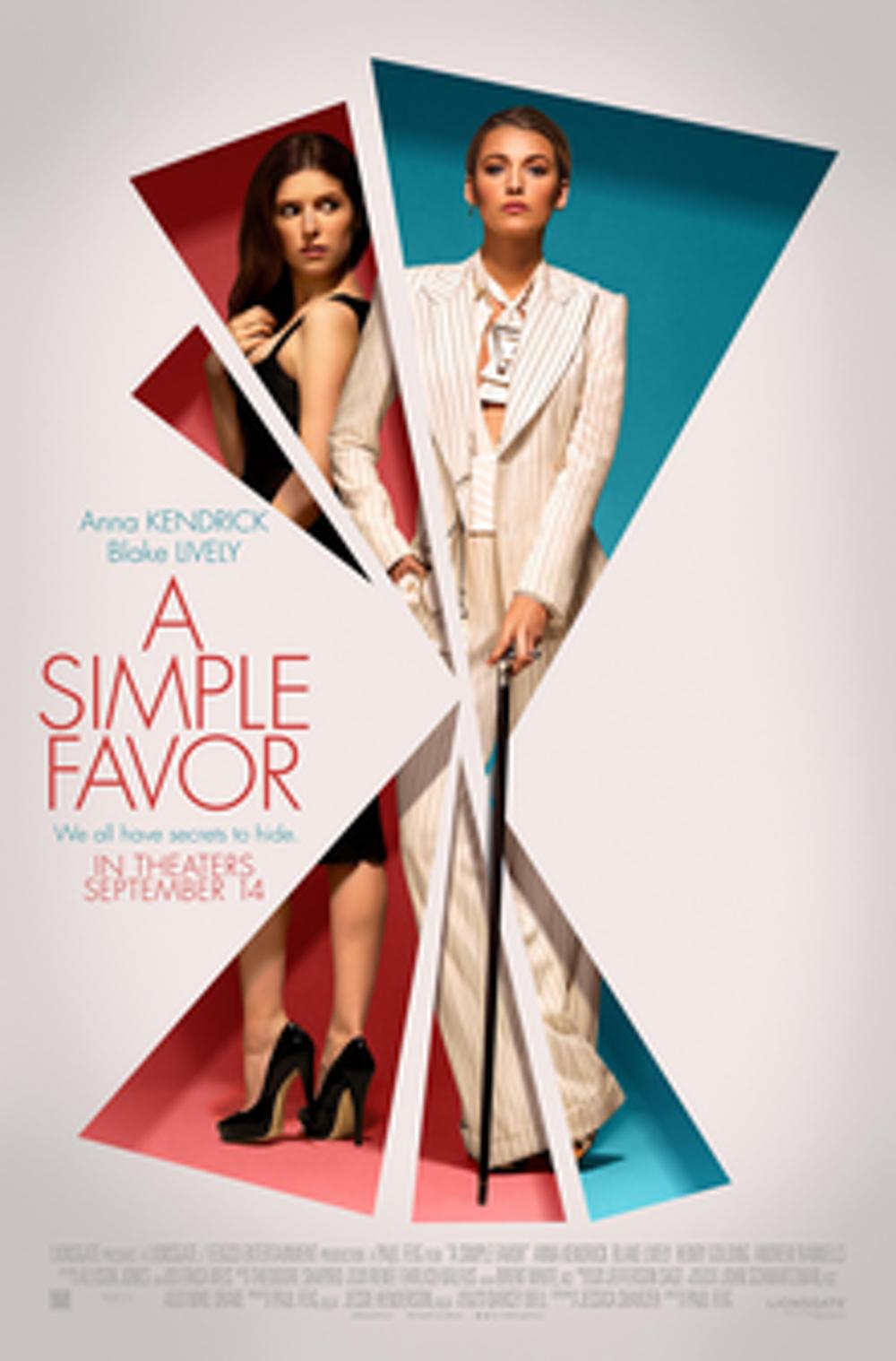 Anna Kendrick A Simple Favor 2018 Movie Poster Wallpapers