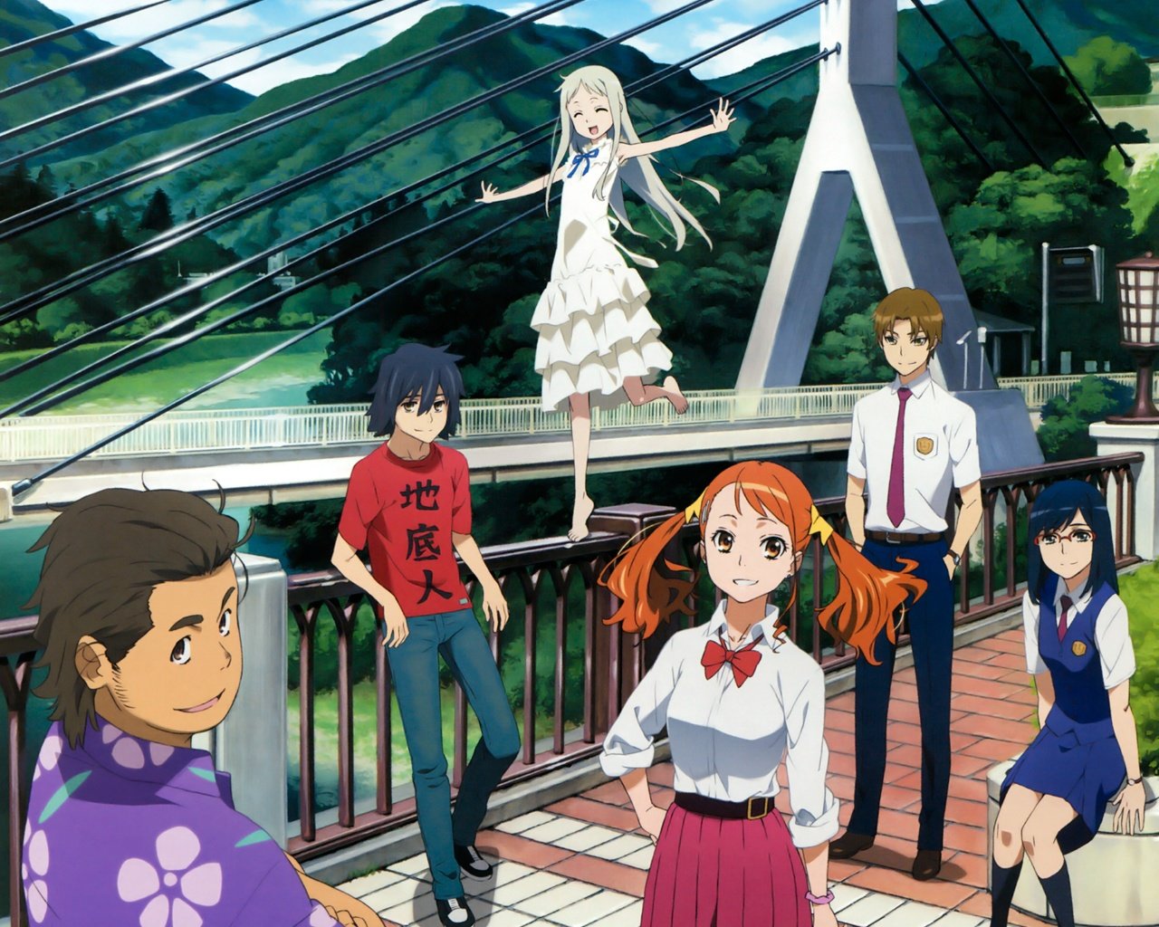 Anohana Background