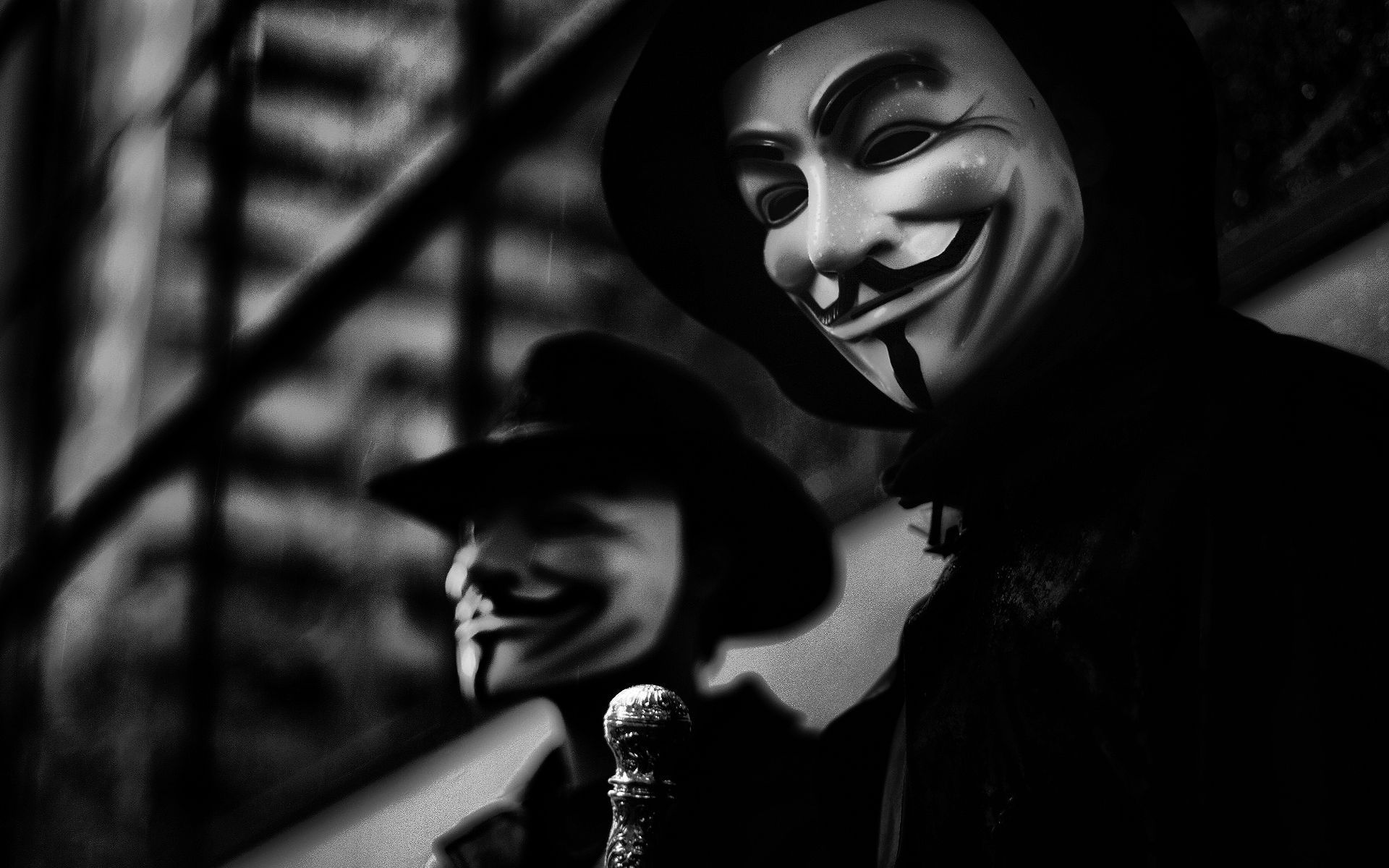 Anonymous 1366X768 Wallpapers