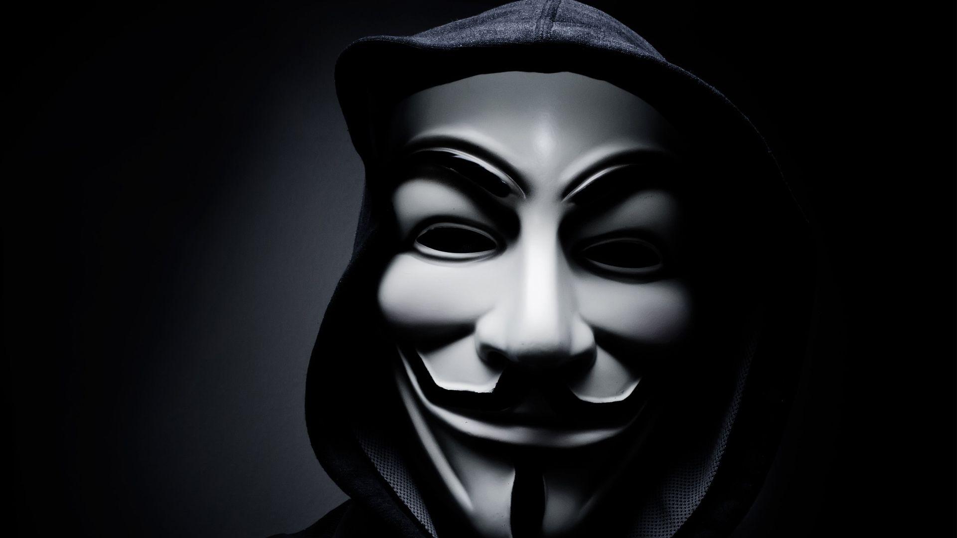 Anonymous 4K Hacker Mask Wallpapers