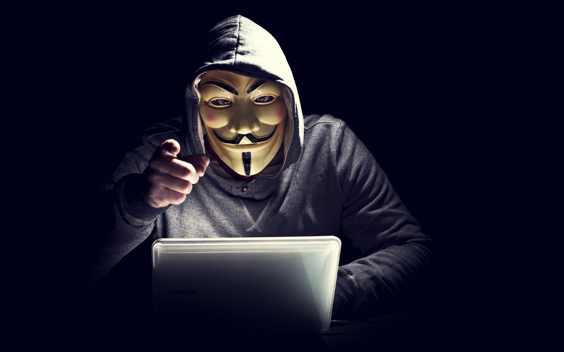 Anonymous 4K Hacker Mask Wallpapers