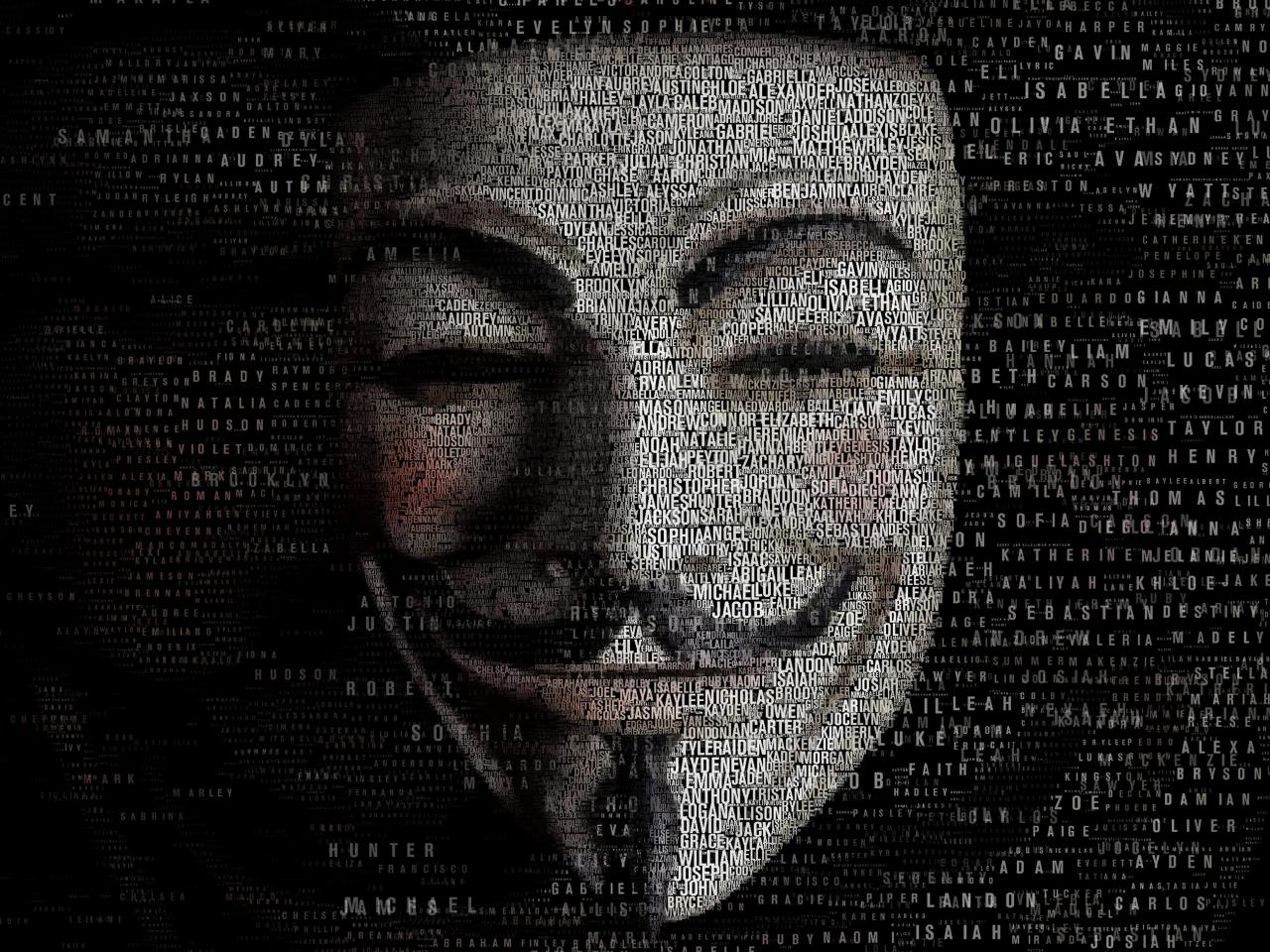 Anonymous 4K Hacker Mask Wallpapers