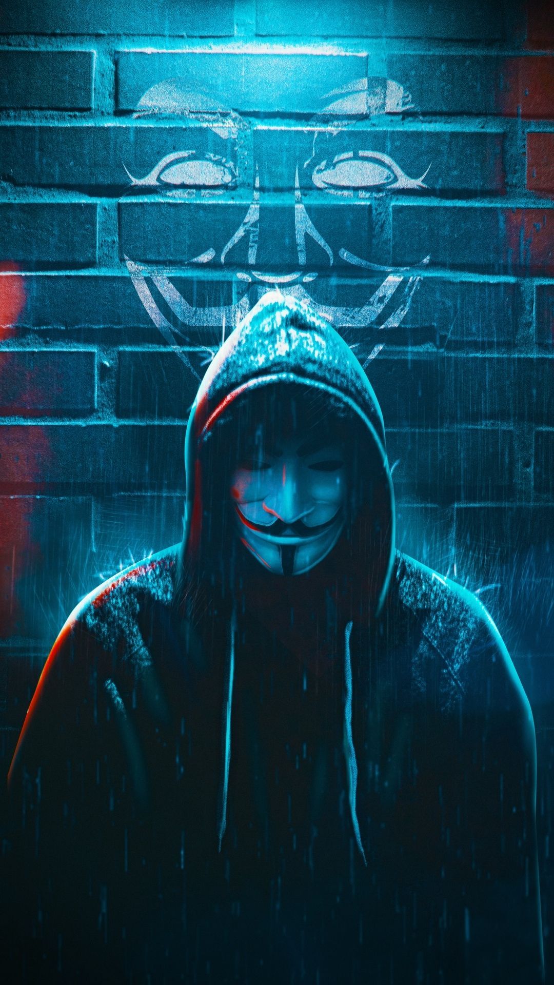 Anonymous 4K Hacker Mask Wallpapers