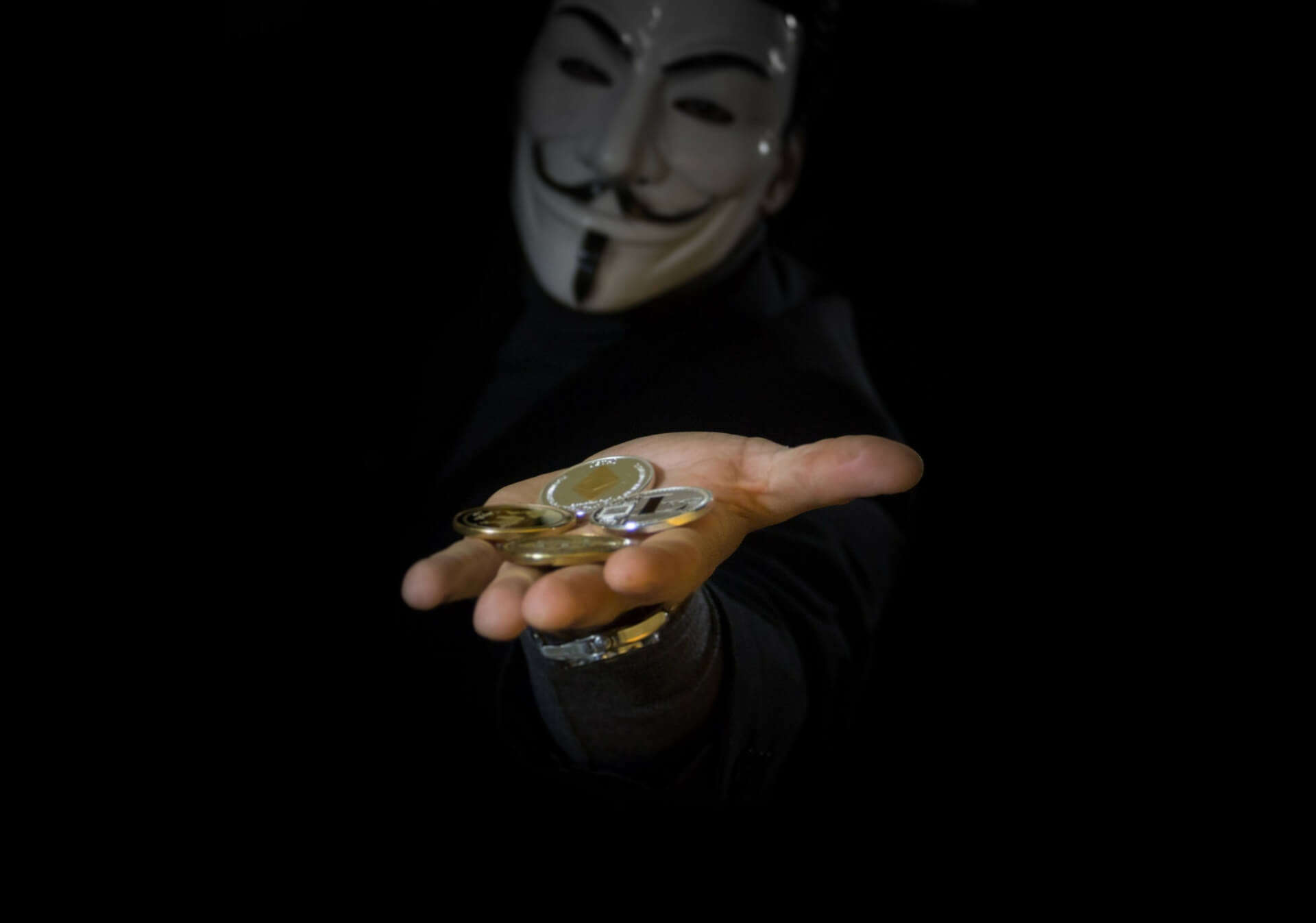 Anonymous Bitcoin Wallpapers