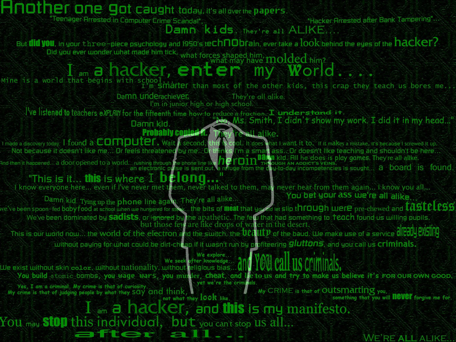 Anonymous Hacker Caught By Police Artistic Wallpapers