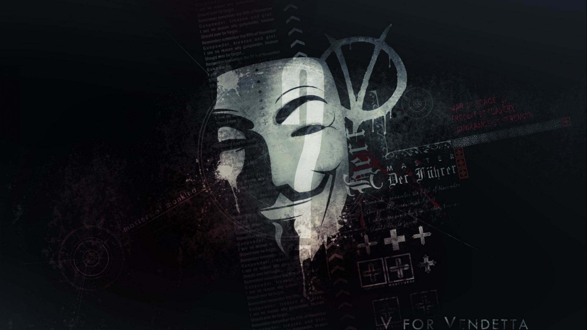 Anonymous Mask 1920X1080 Wallpapers