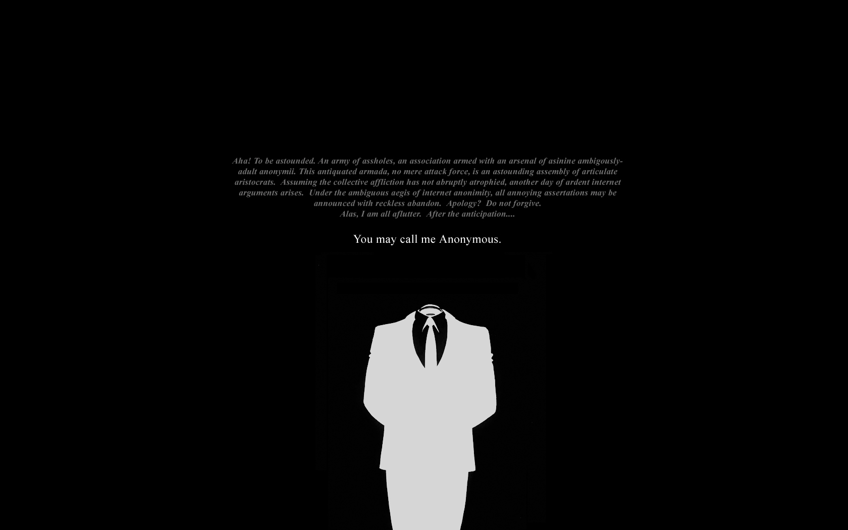 Anonymous Quote Wallpapers