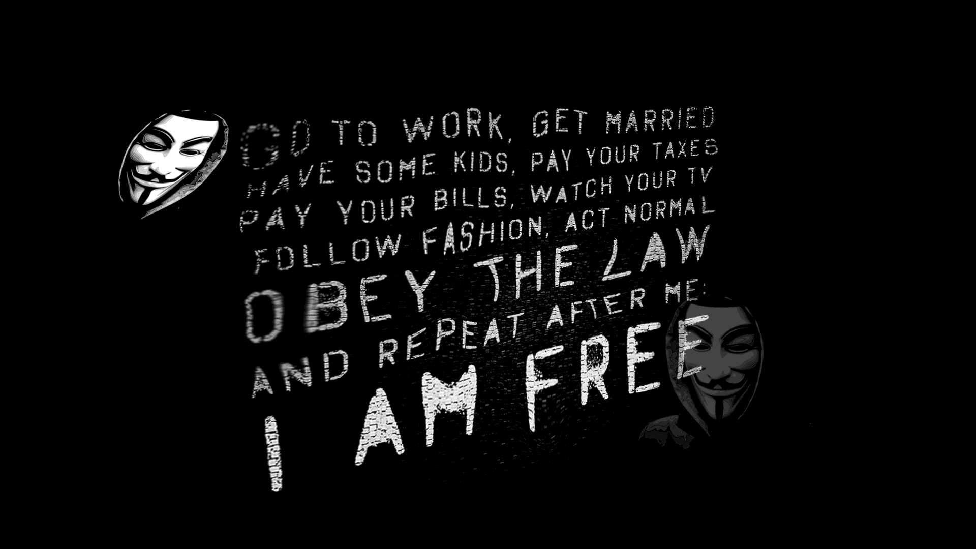 Anonymous Quote Wallpapers