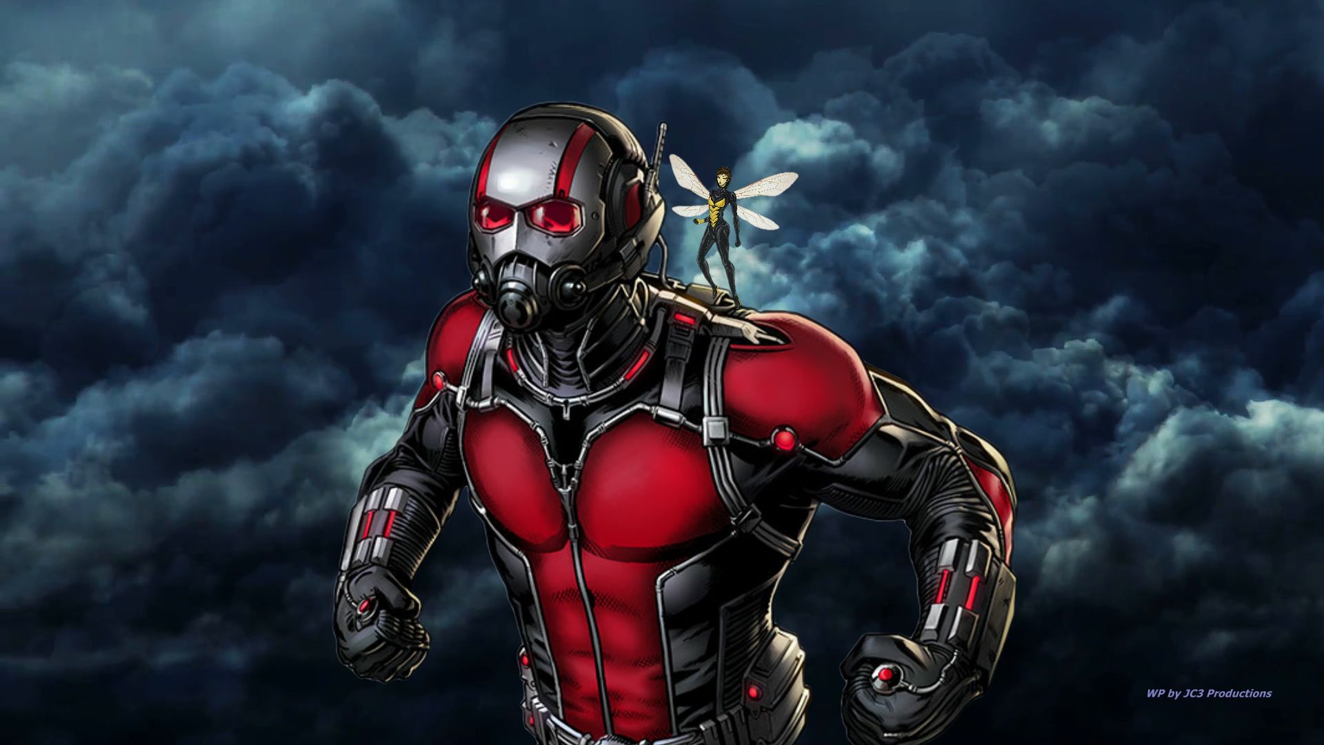 Ant-Man And The Wasp Splash Art Wallpapers