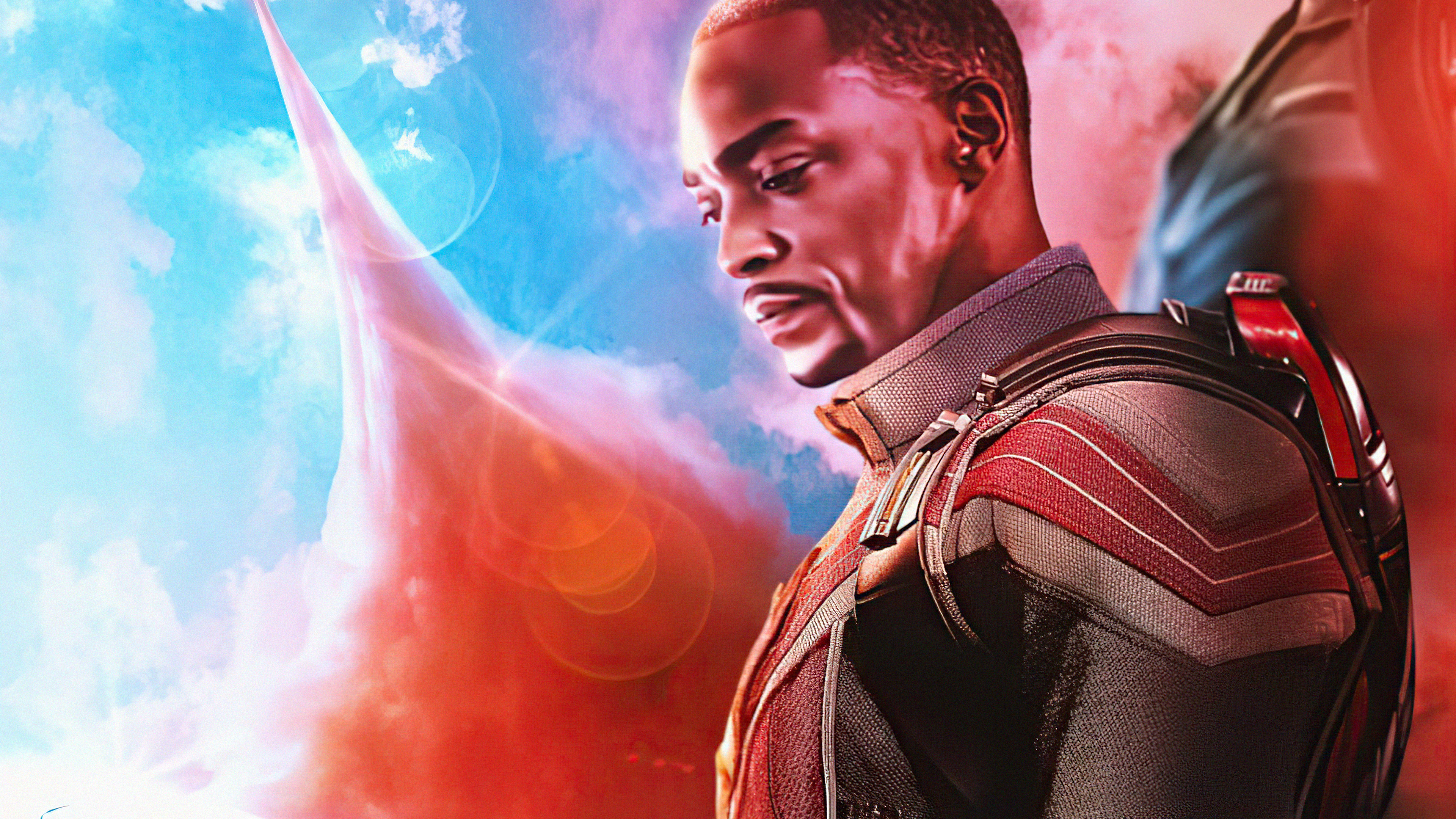 Anthony Mackie Falcon Marvel Art Wallpapers