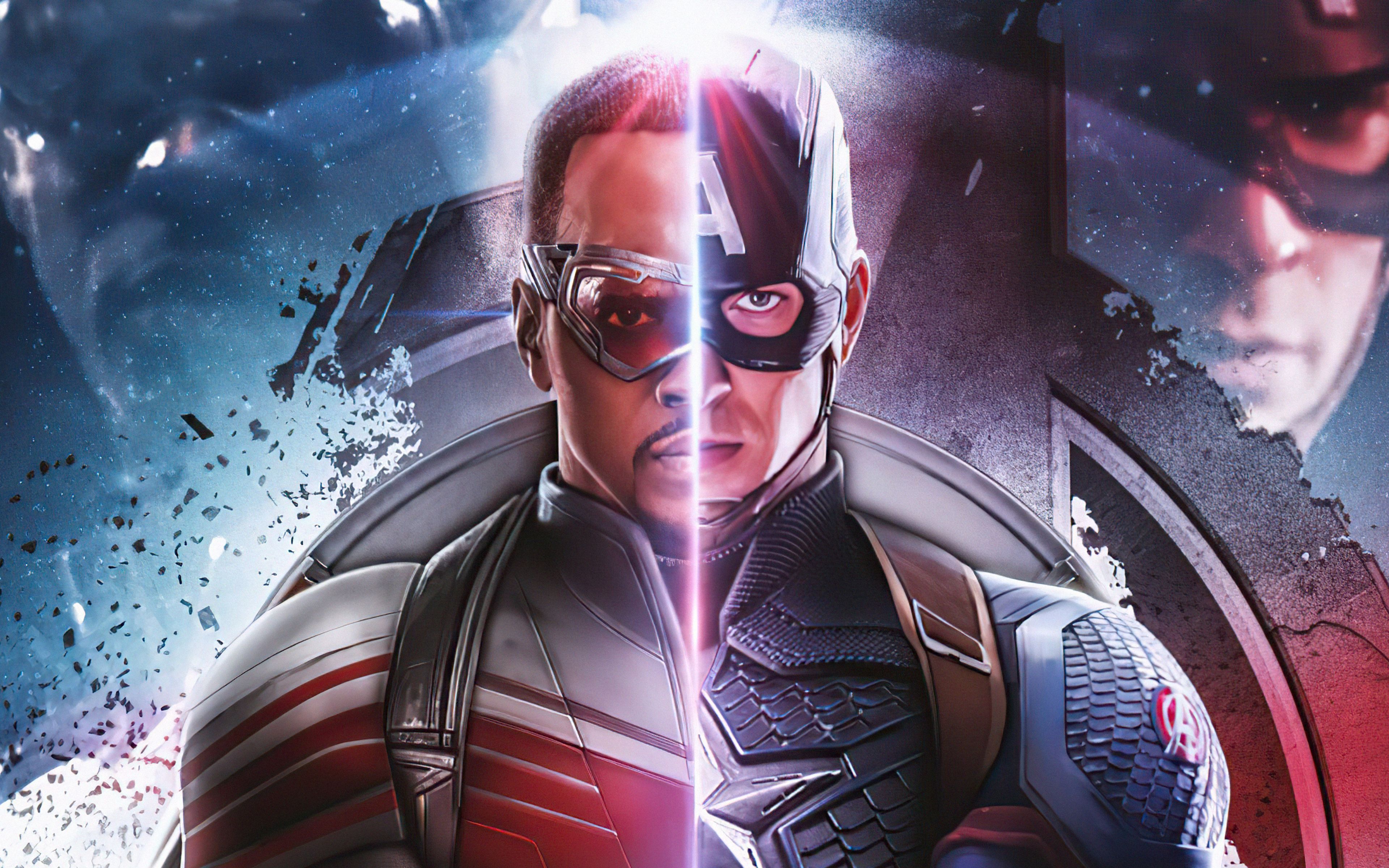 Anthony Mackie Falcon Marvel Art Wallpapers