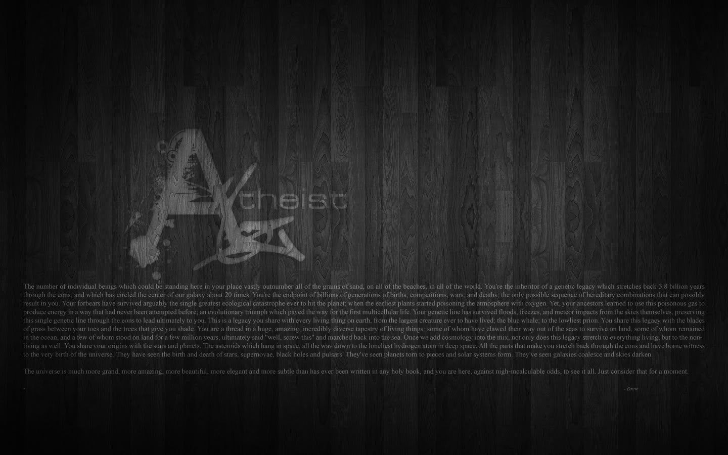 Anti Atheism Wallpapers