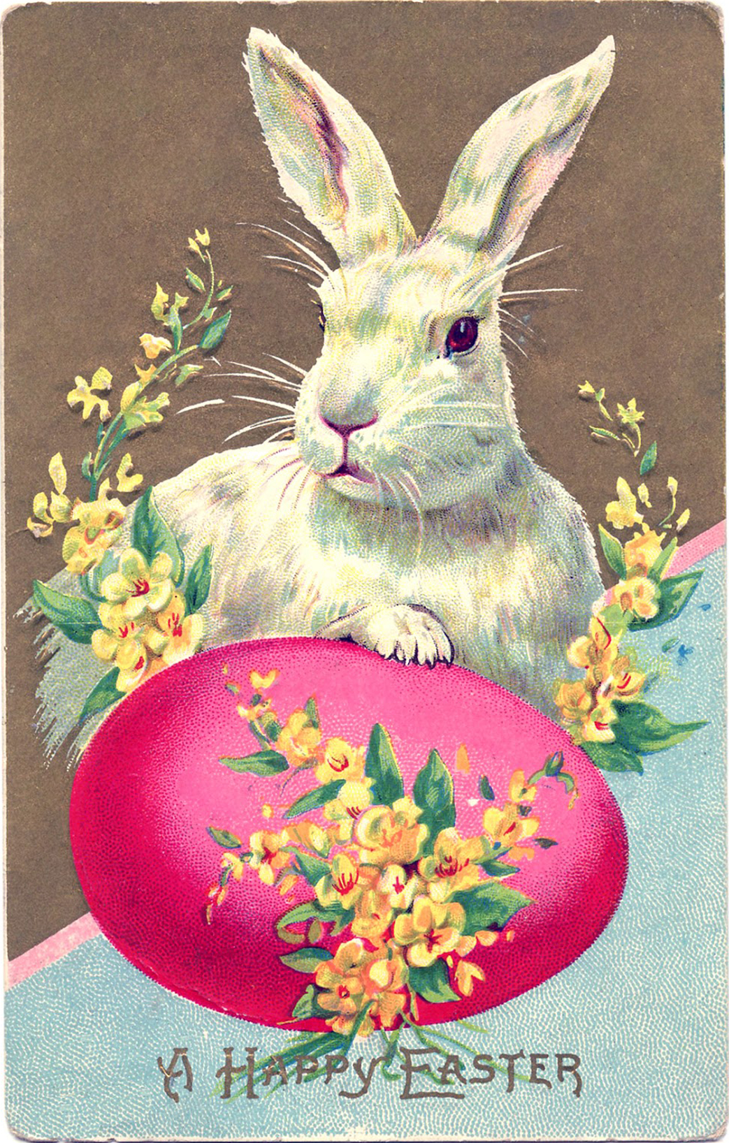 Antique Easter Bunny Wallpapers