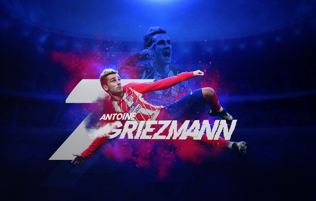 Antoine Griezmann Atletico Madrid Player Wallpapers