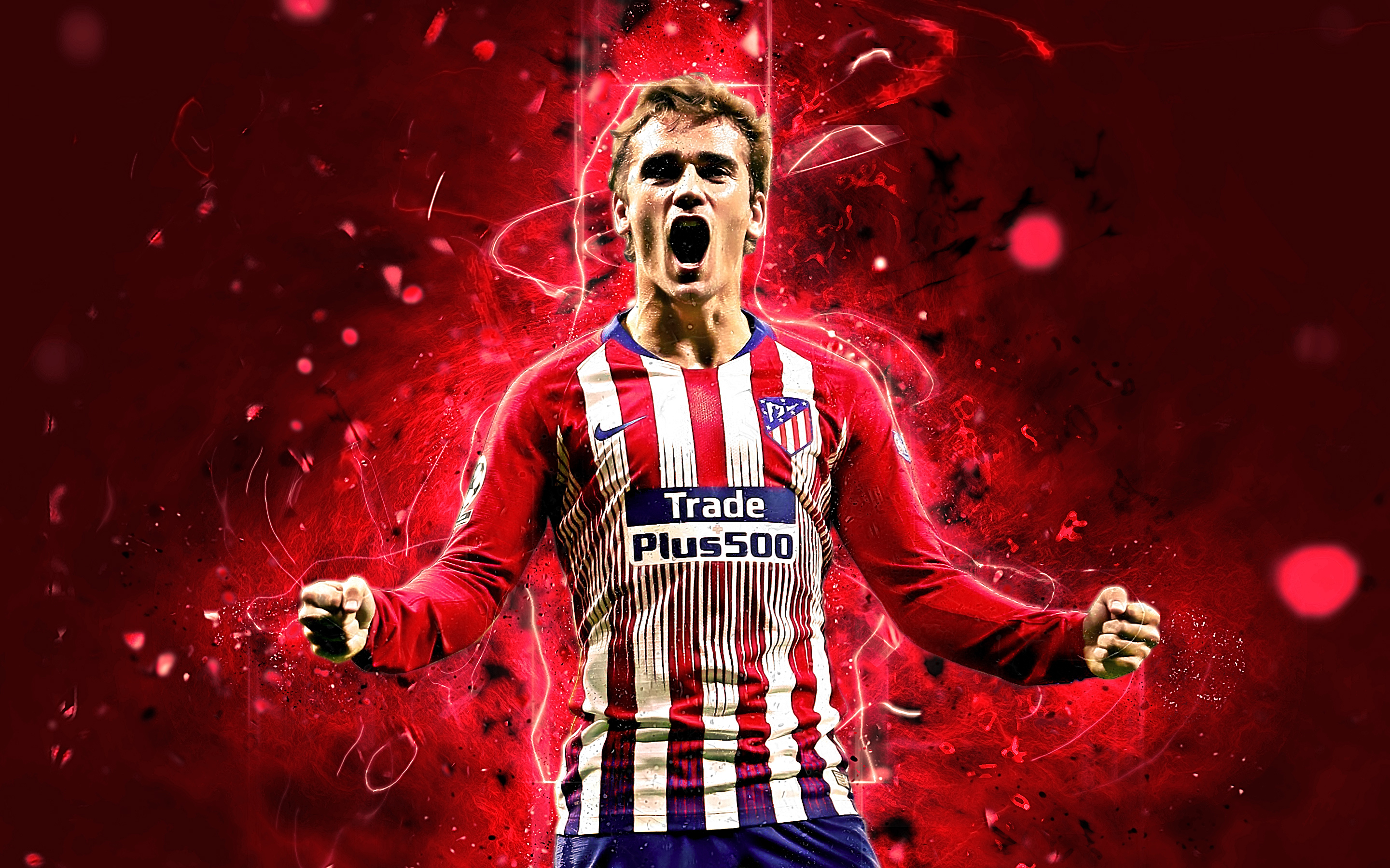 Antoine Griezmann Atletico Madrid Player Wallpapers