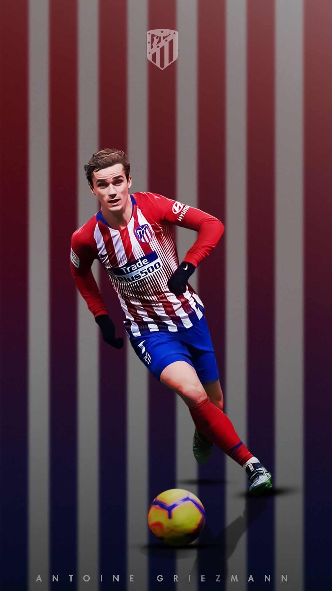 Antoine Griezmann Atletico Madrid Player Wallpapers