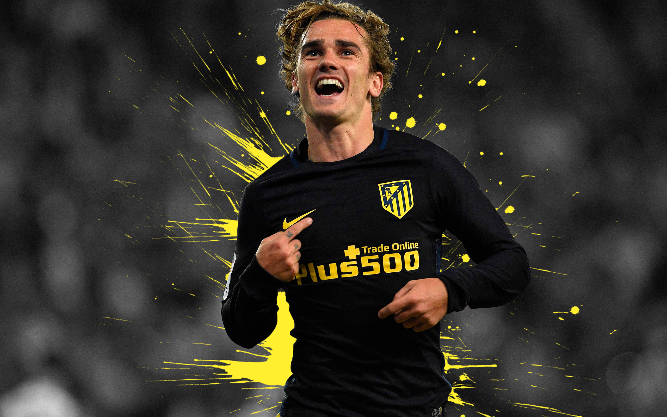 Antoine Griezmann Atletico Madrid Player Wallpapers