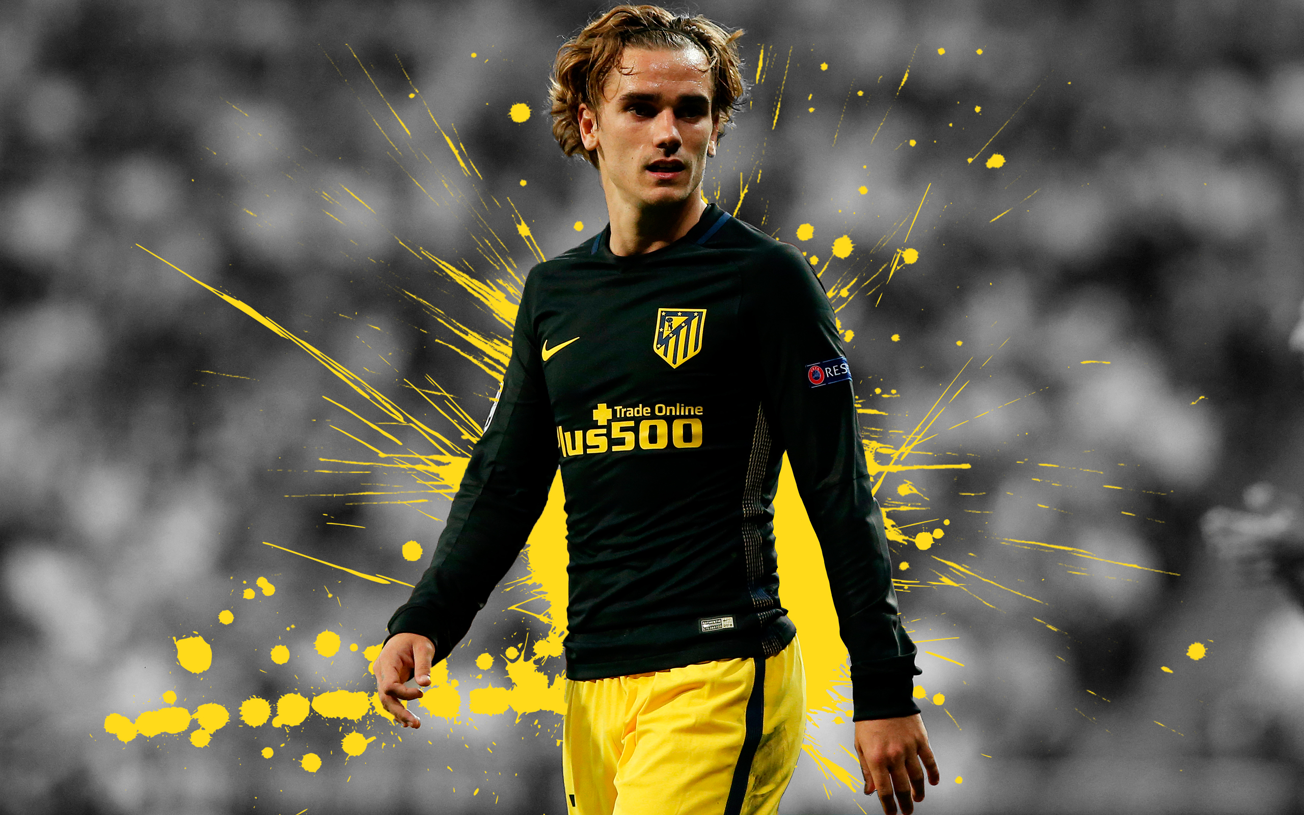 Antoine Griezmann Atletico Madrid Player Wallpapers