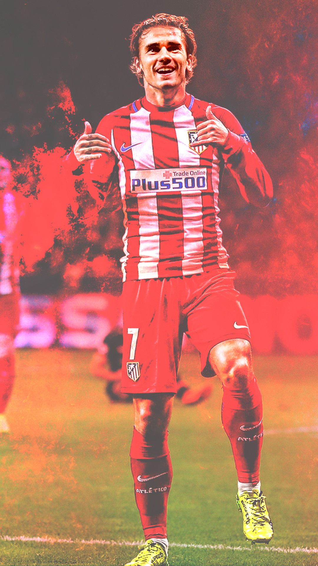 Antoine Griezmann Atletico Madrid Player Wallpapers