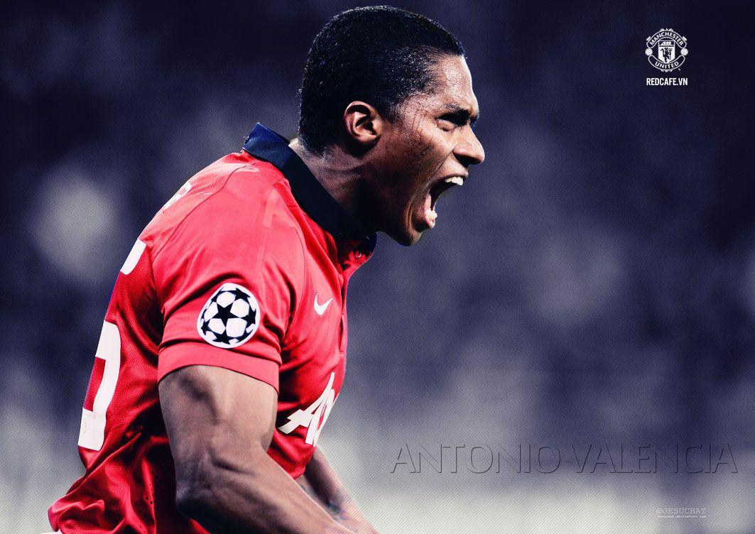 Antonio Valencia Hd Manchester United Wallpapers