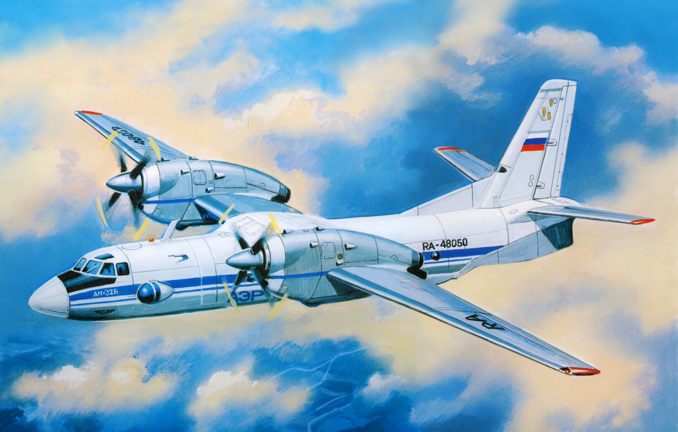 Antonov An-32 Wallpapers