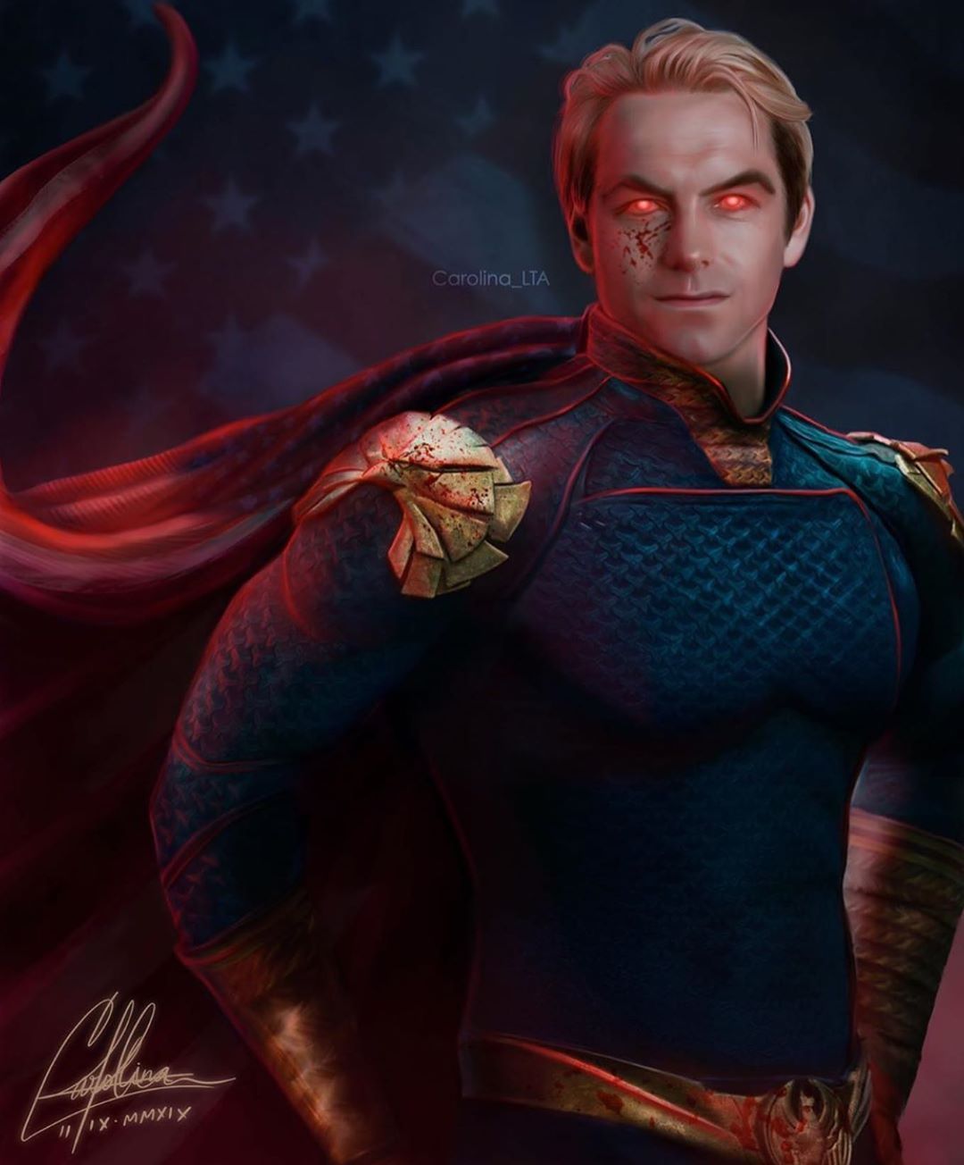 Antony Starr As Homelander In The Boys Wallpapers