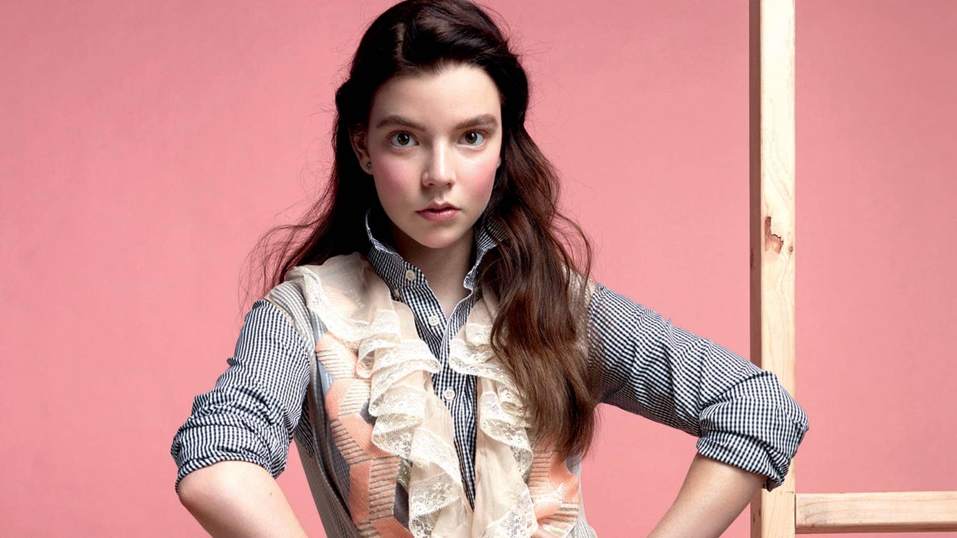 Anya Taylor-Joy in Pink Wallpapers