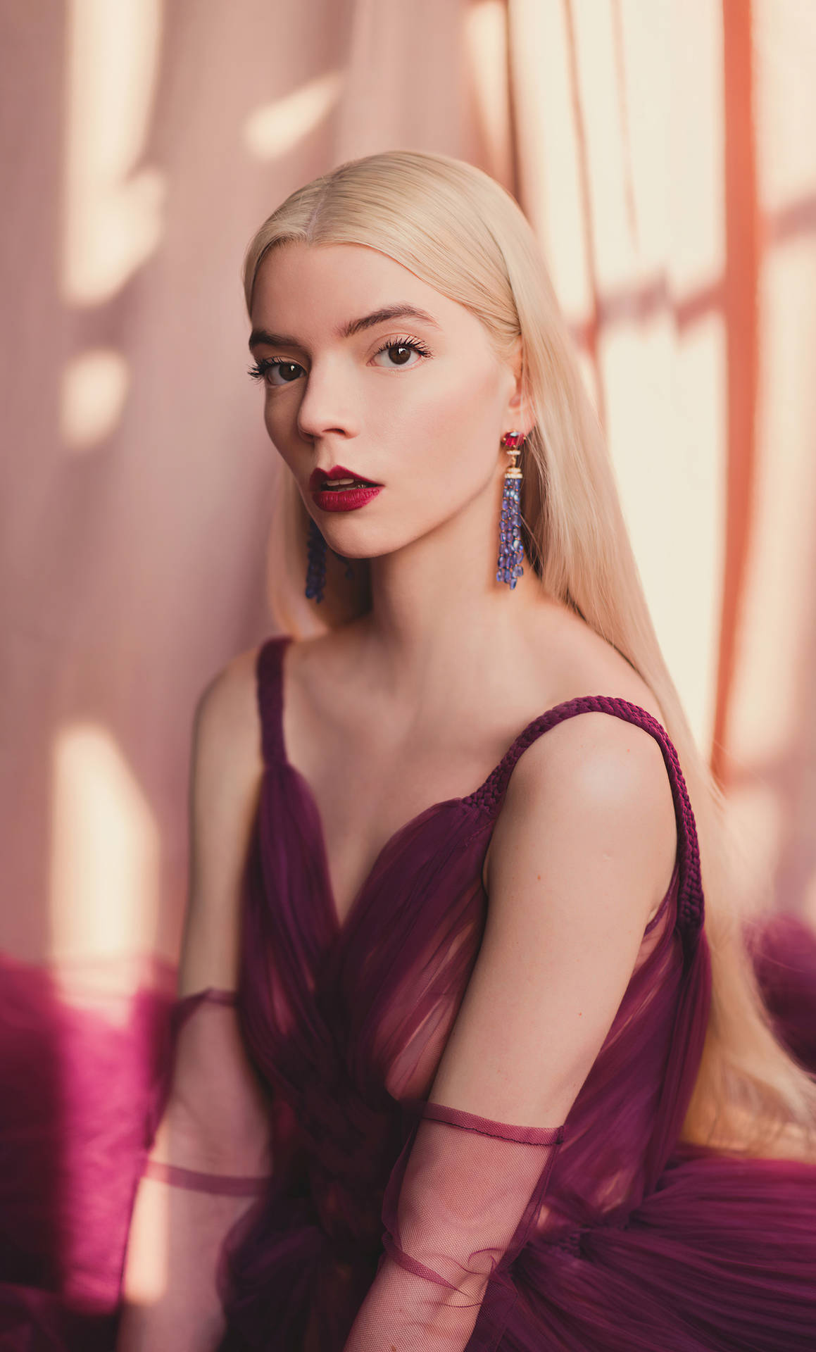 Anya Taylor-Joy in Pink Wallpapers