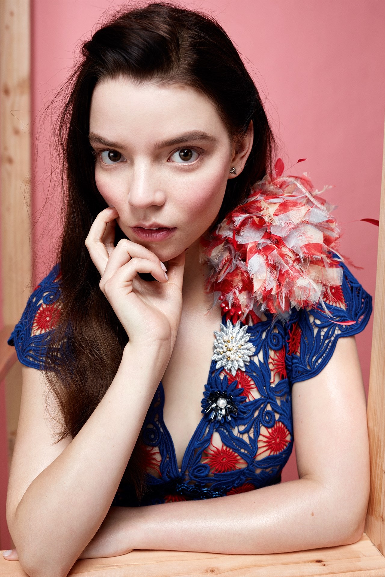 Anya Taylor-Joy in Pink Wallpapers