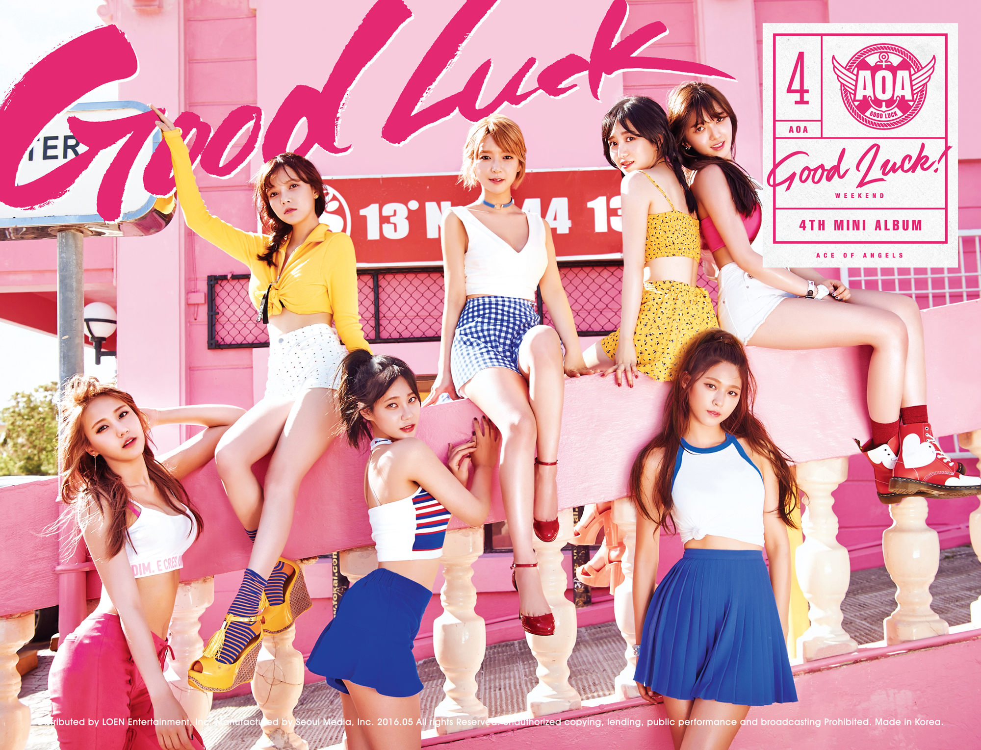 Aoa Good Luck Musical Group Wallpapers