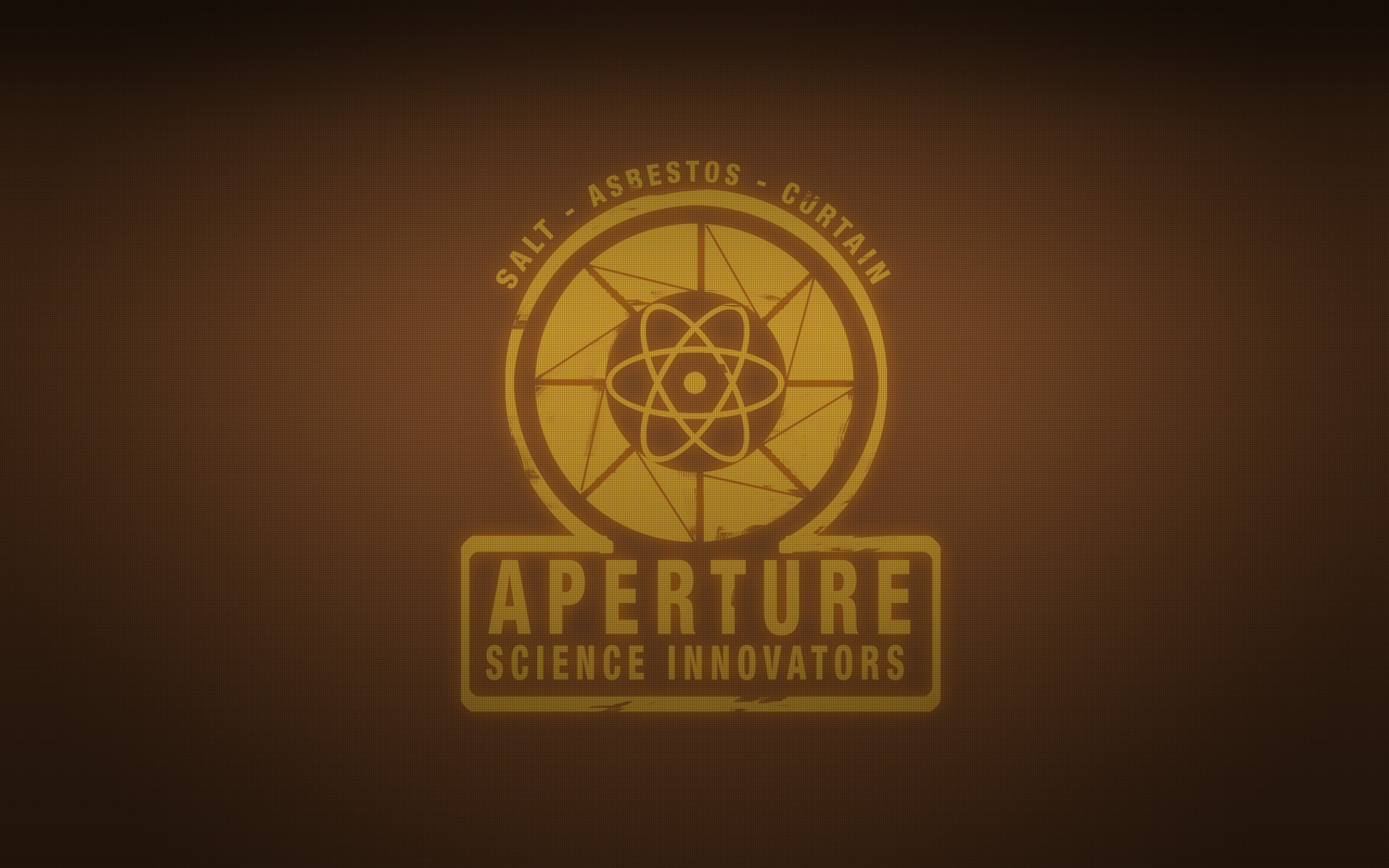 Aperture Science Logo Wallpapers