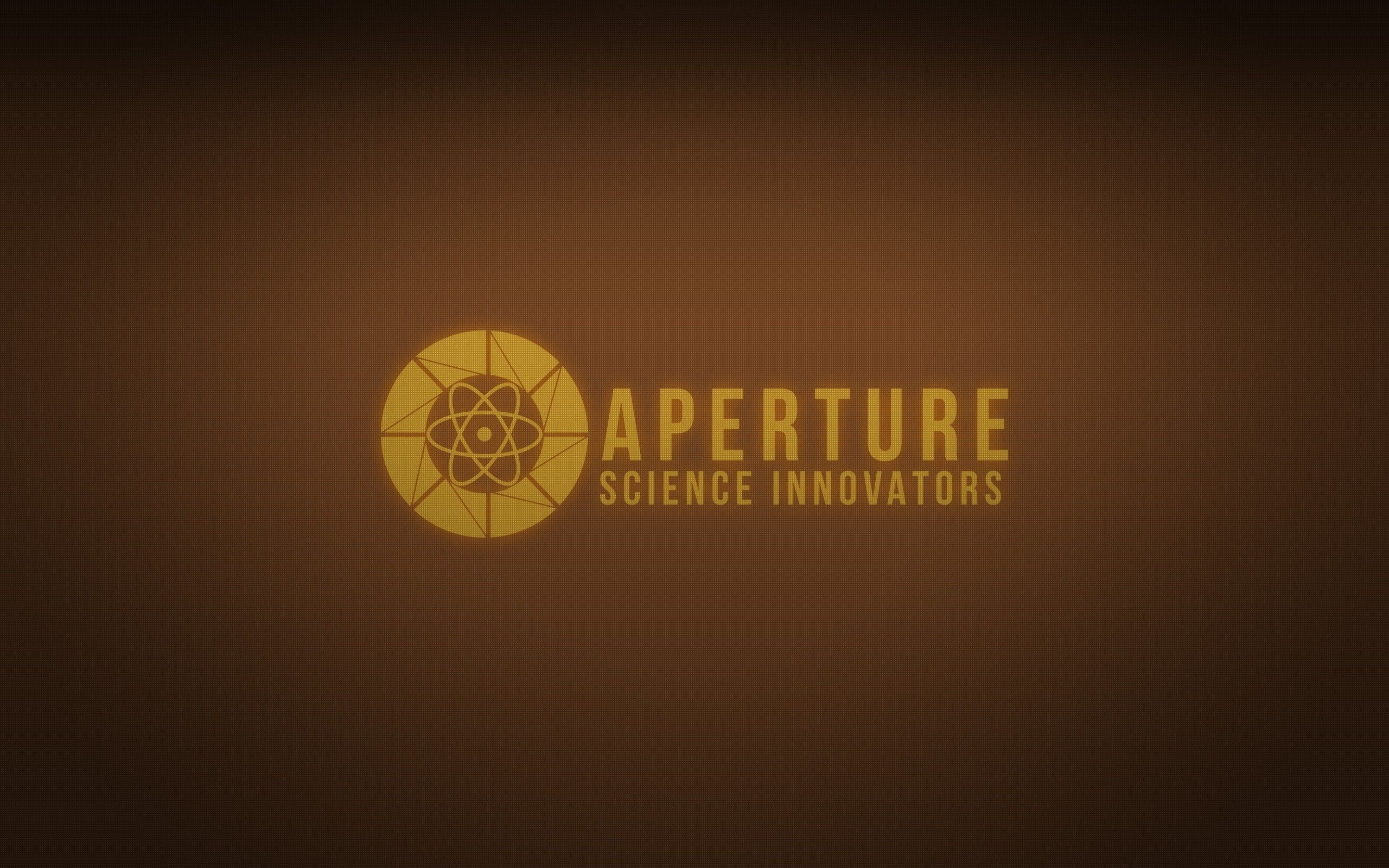 Aperture Science Logo Wallpapers