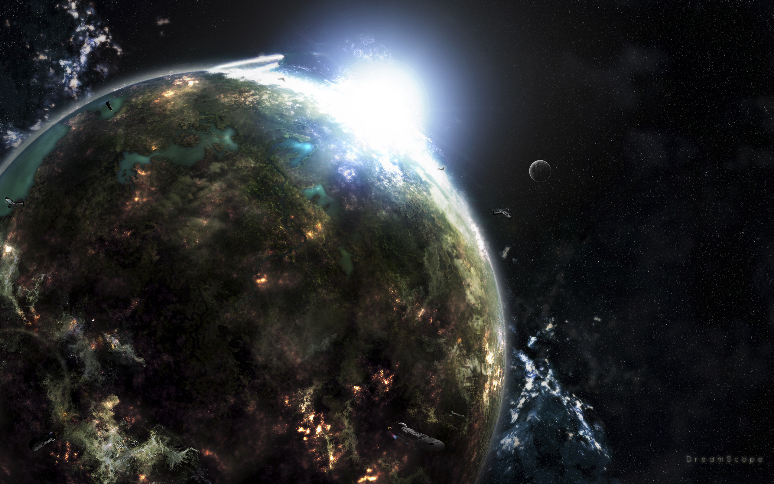 Apocalyptic Earth Art Wallpapers