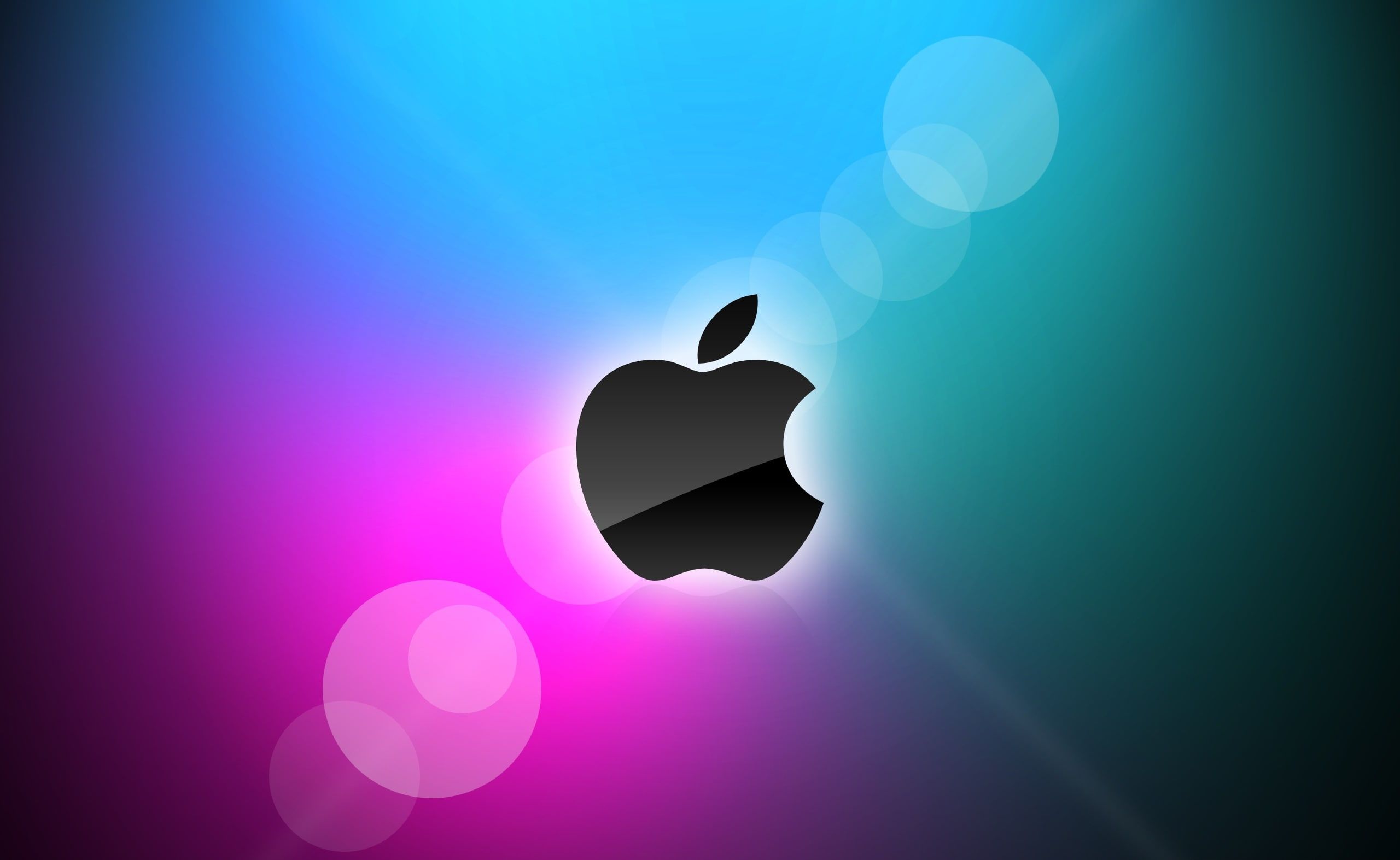 Apple Company Colorful Logo Wallpapers