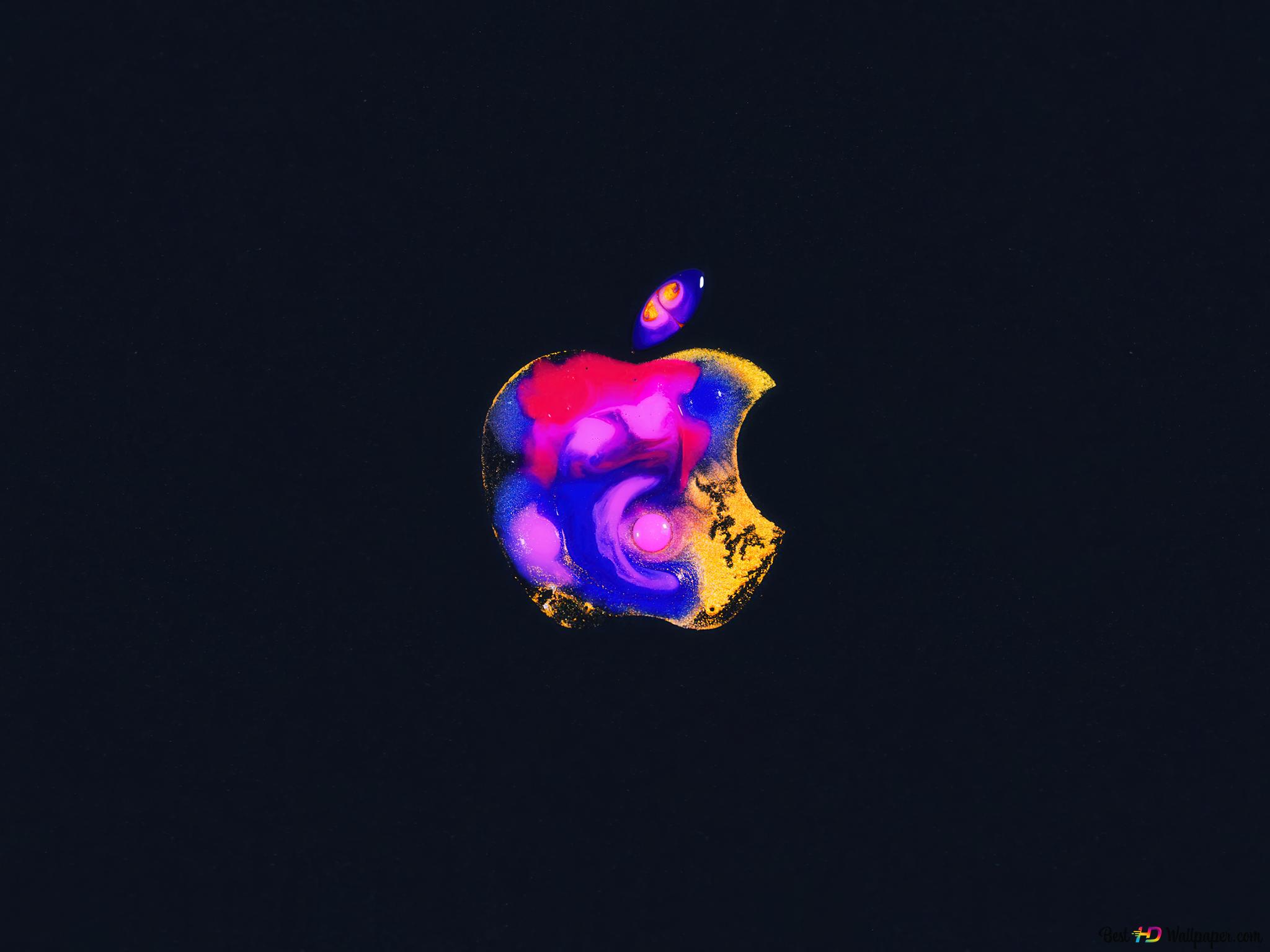 Apple Company Colorful Logo Wallpapers